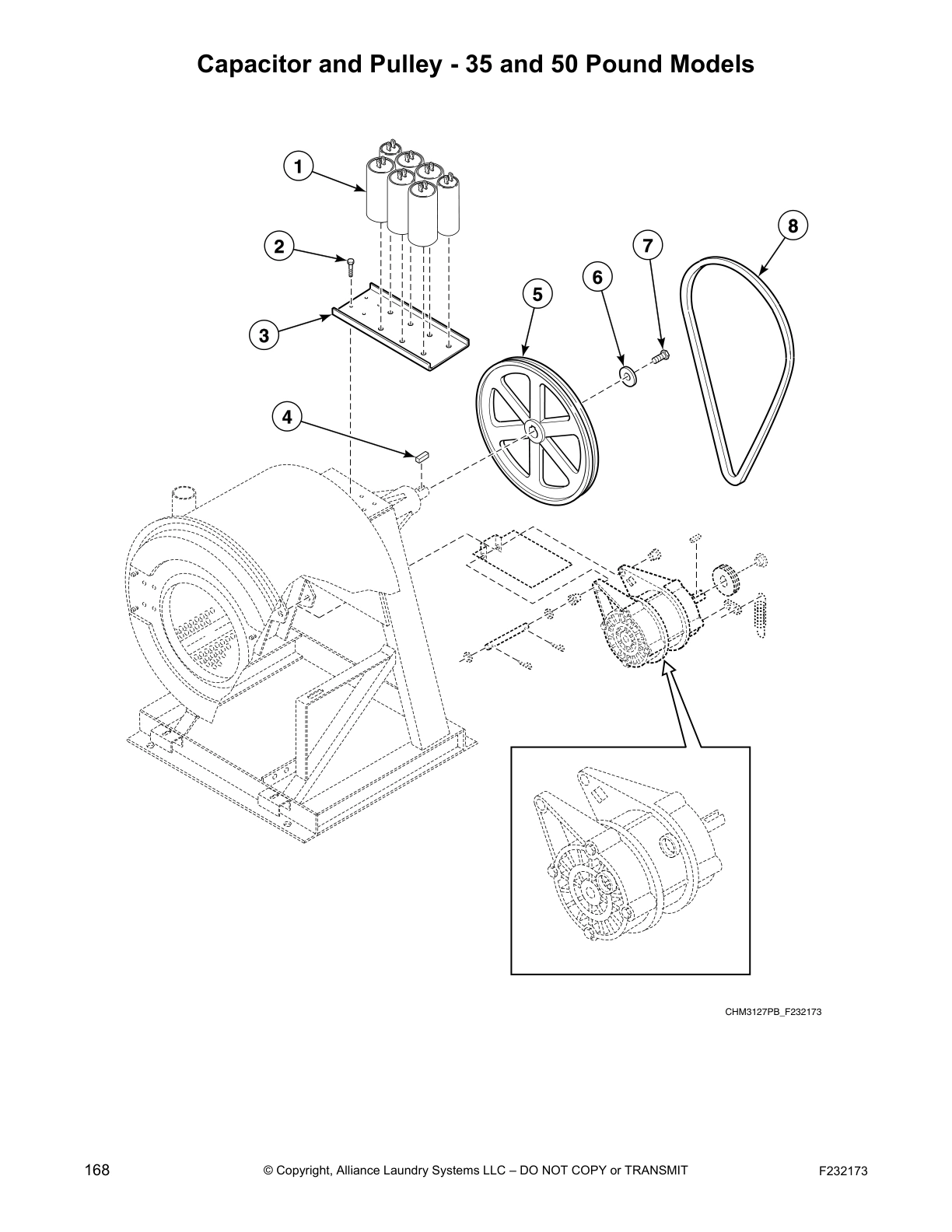 Capacitor and Pulley - 35 and 50 Pound Models