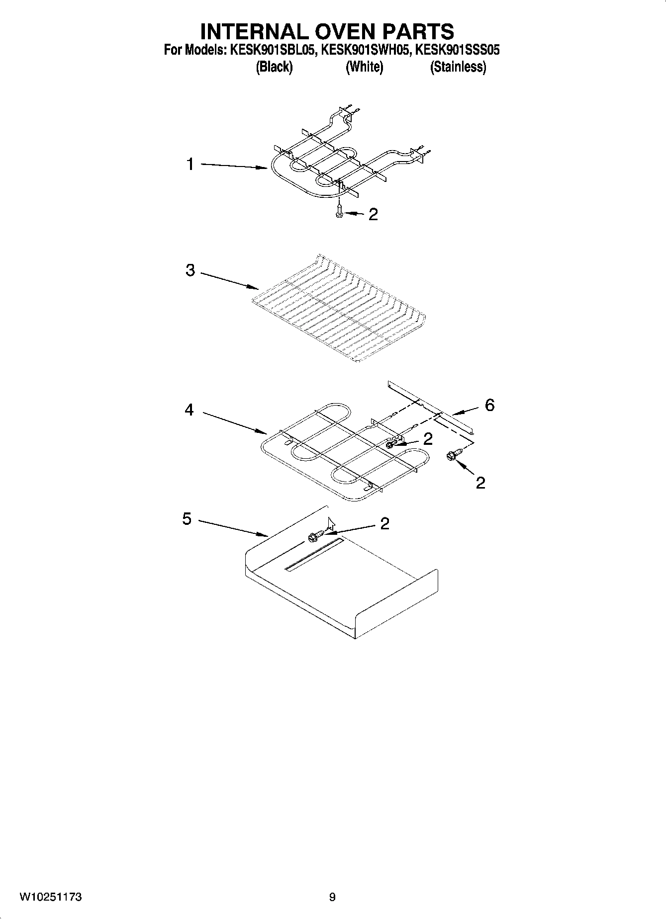06 - INTERNAL OVEN PARTS
