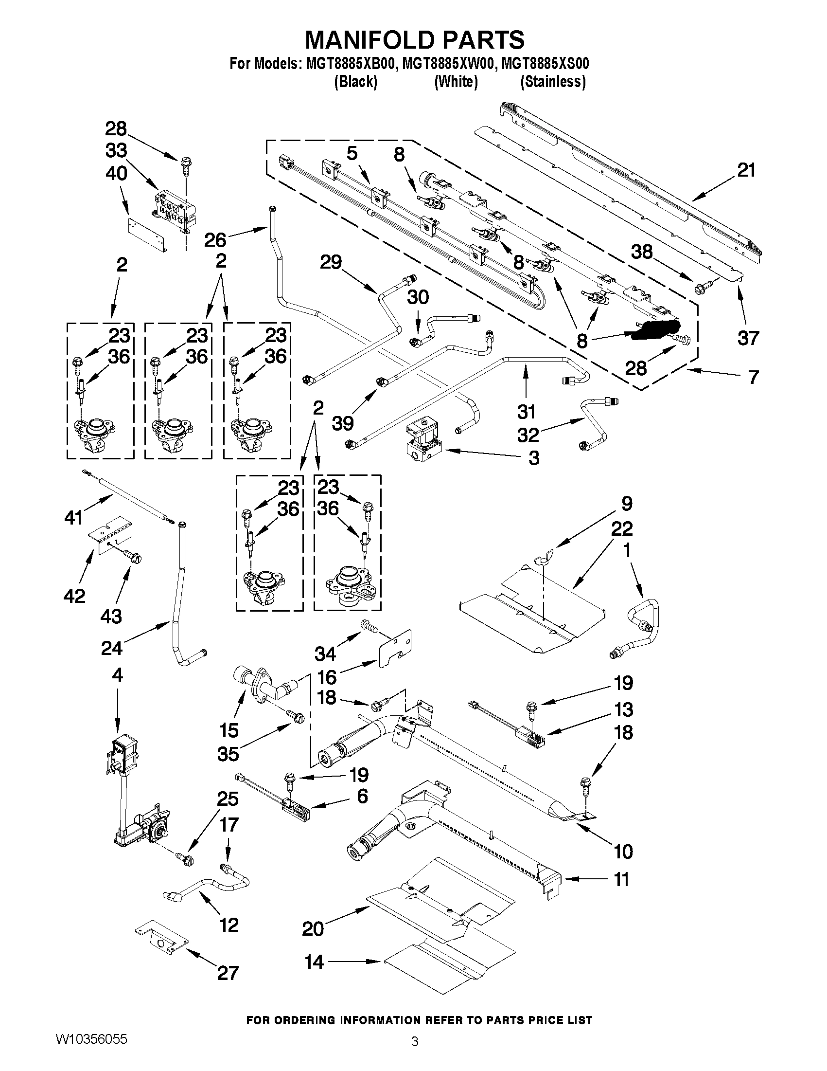 03 - MANIFOLD PARTS