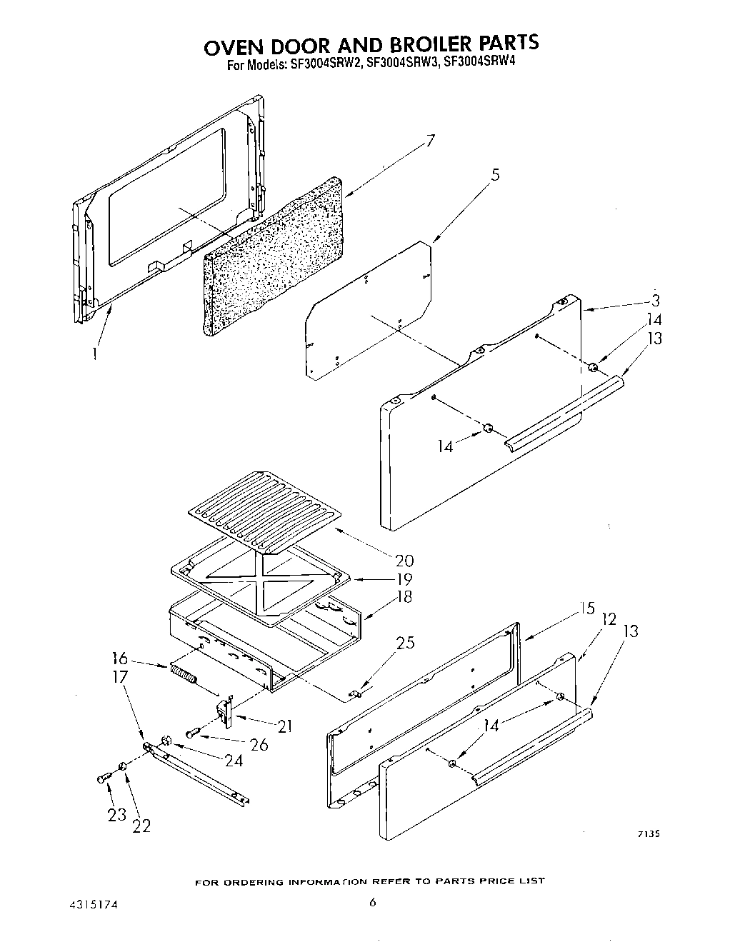 05 - OVEN DOOR AND BROILER