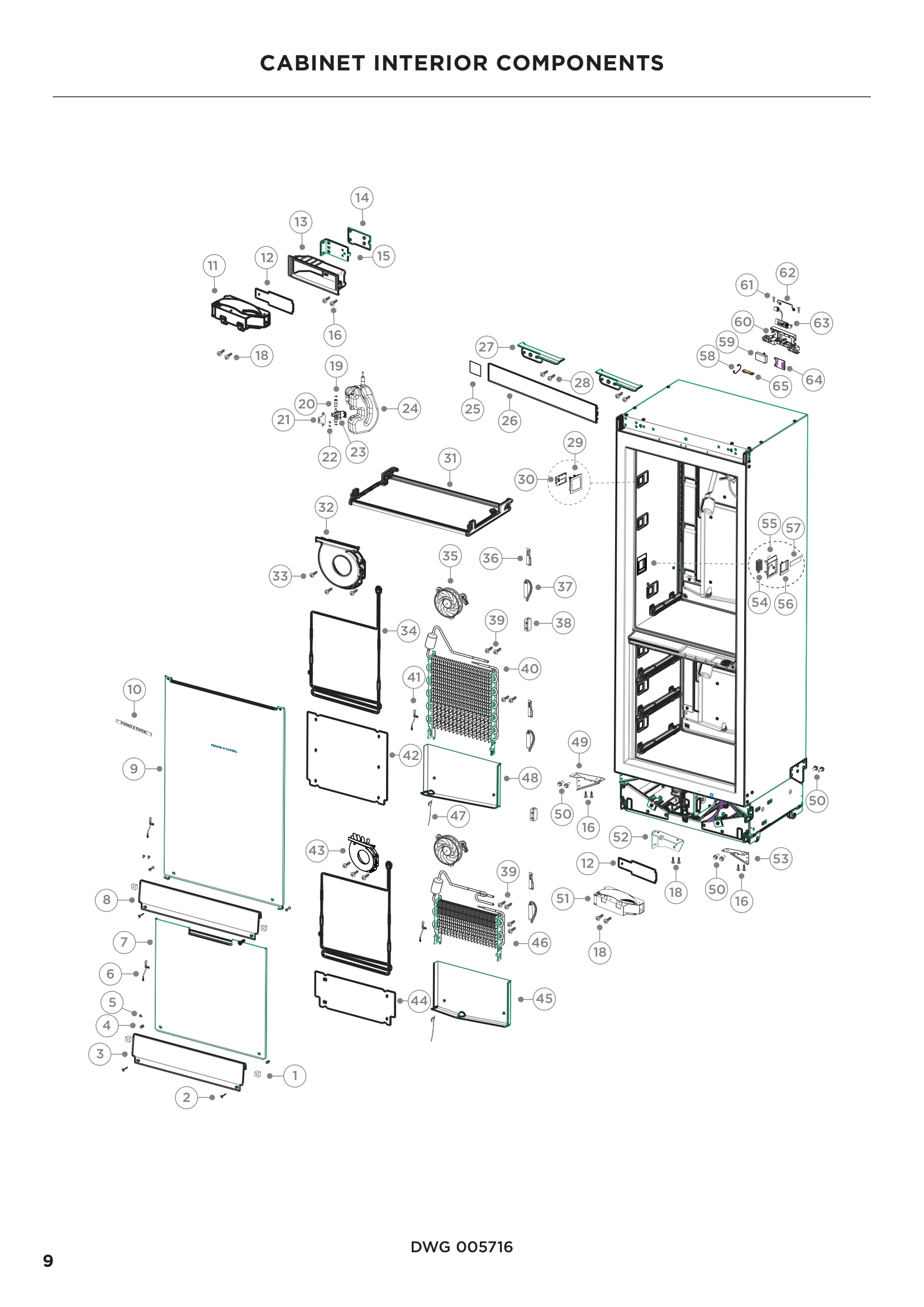 CABINET INTERIOR COMPONENTS