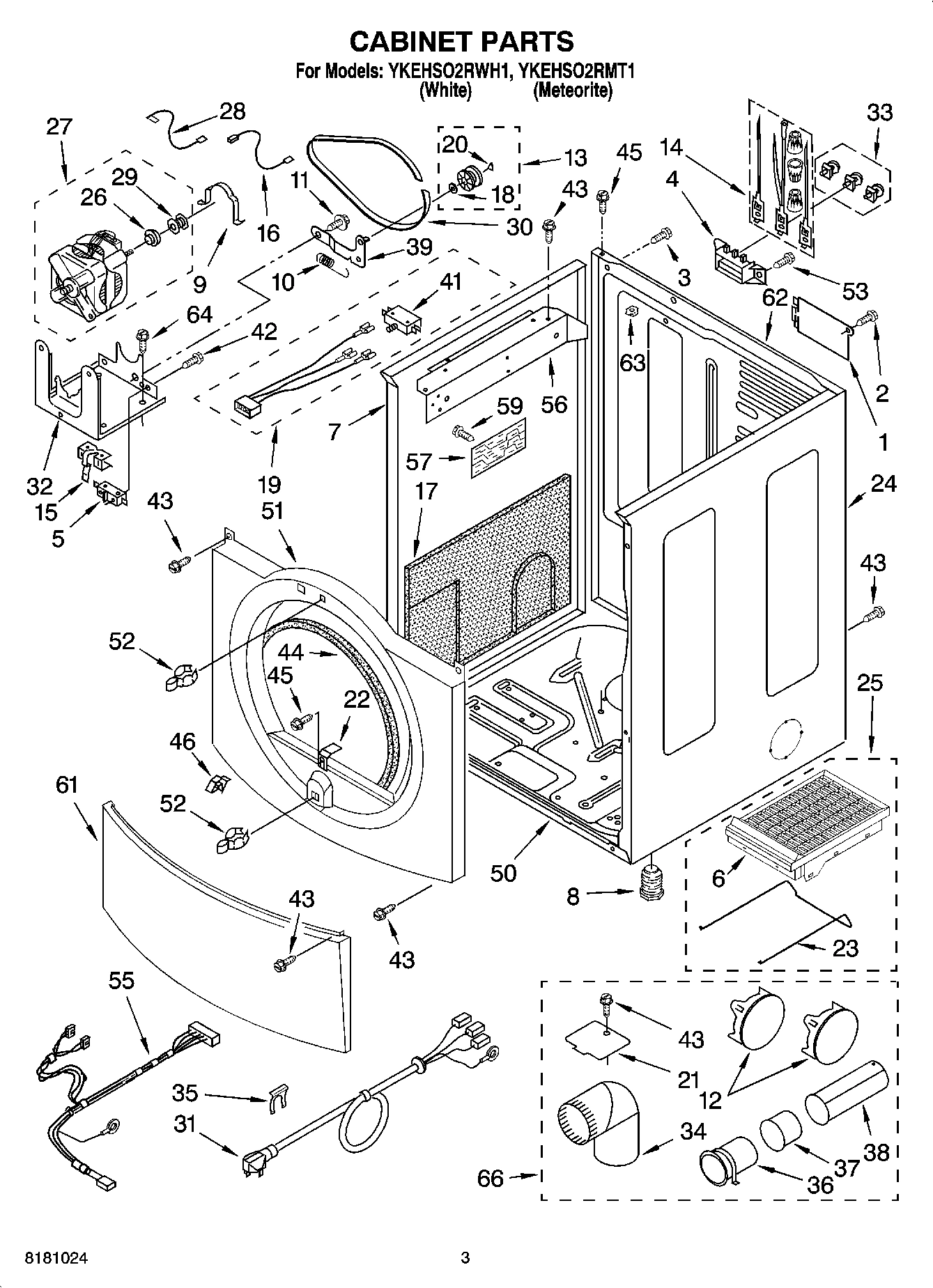 02 - CABINET PARTS