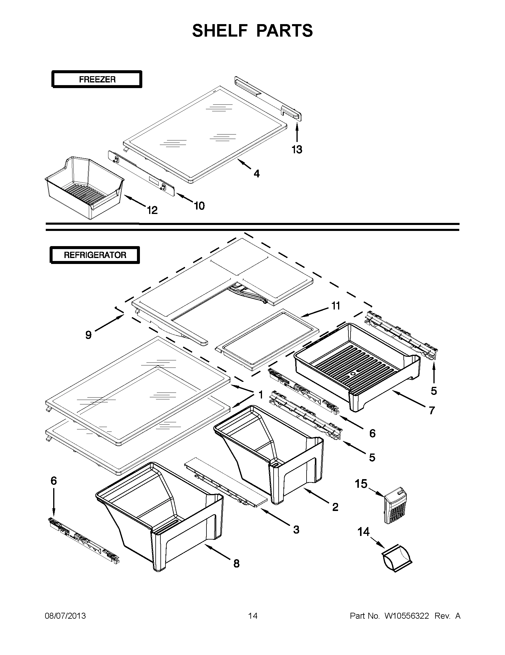 07 - SHELF PARTS