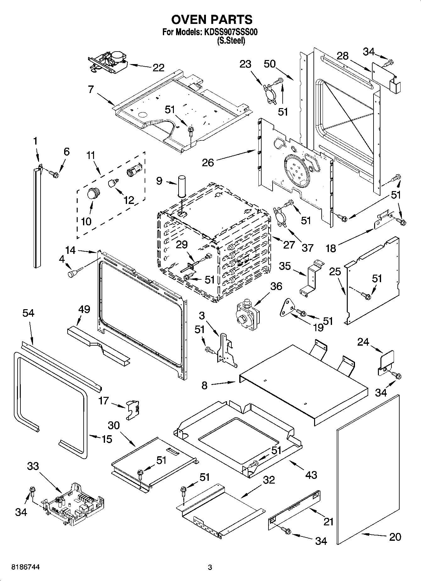 02 - OVEN PARTS