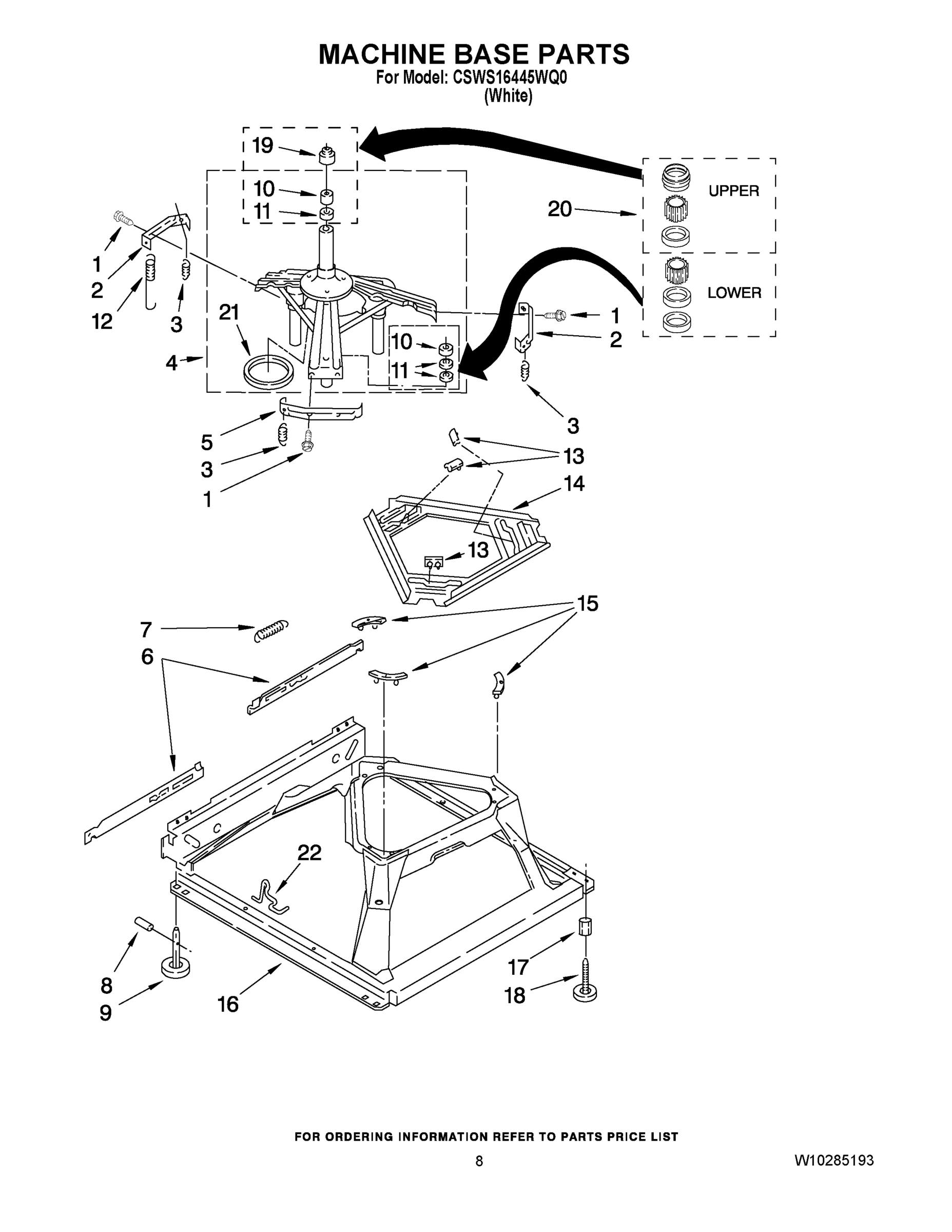05 - MACHINE BASE PARTS