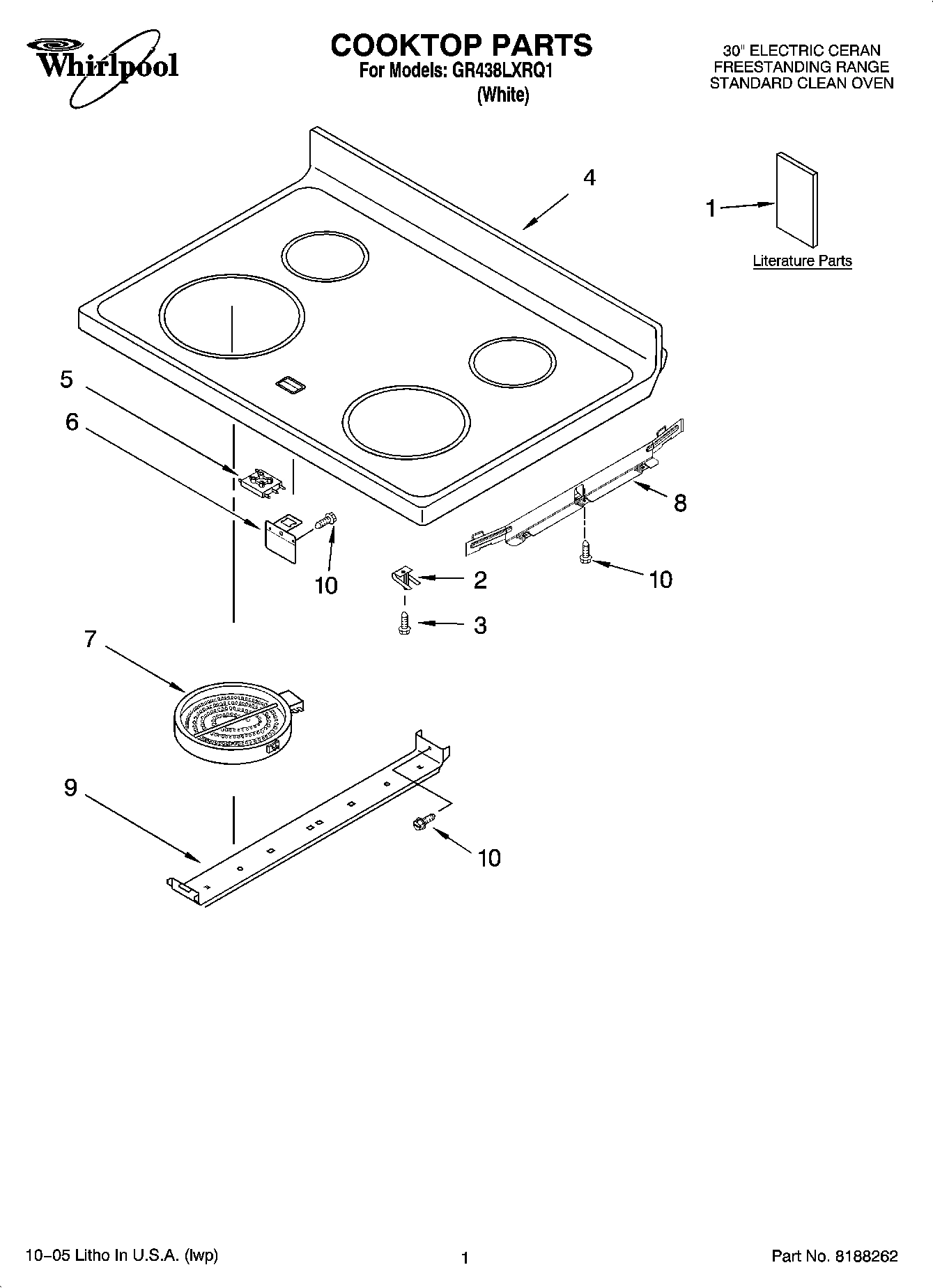 01 - COOKTOP PARTS