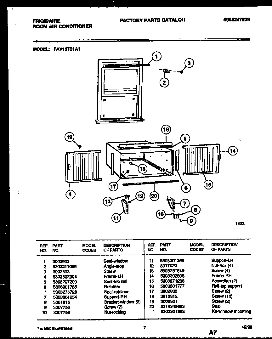 06 - WINDOW MOUNTING PARTS