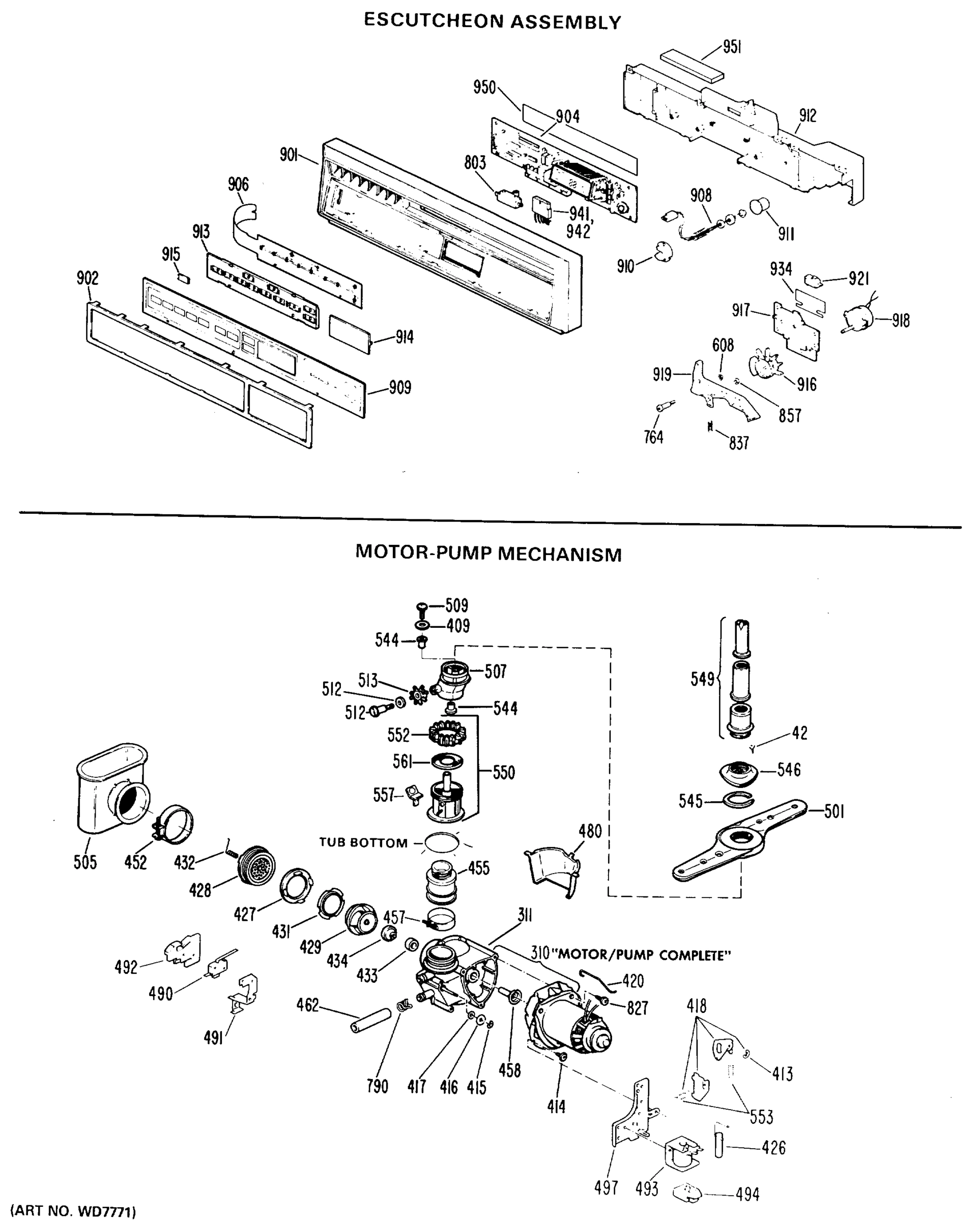 ESCUTCHEON ASSEMBLY