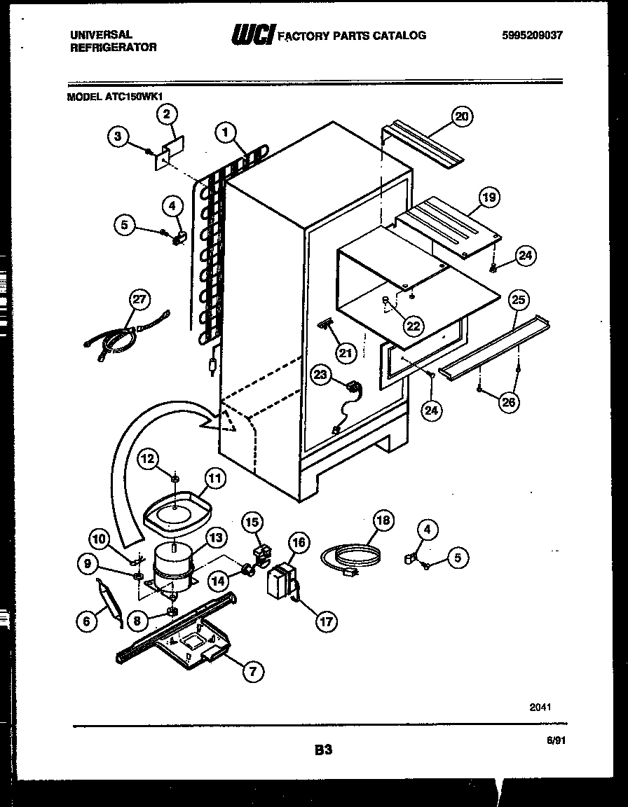 04 - SYSTEM AND AUTOMATIC DEFROST PARTS