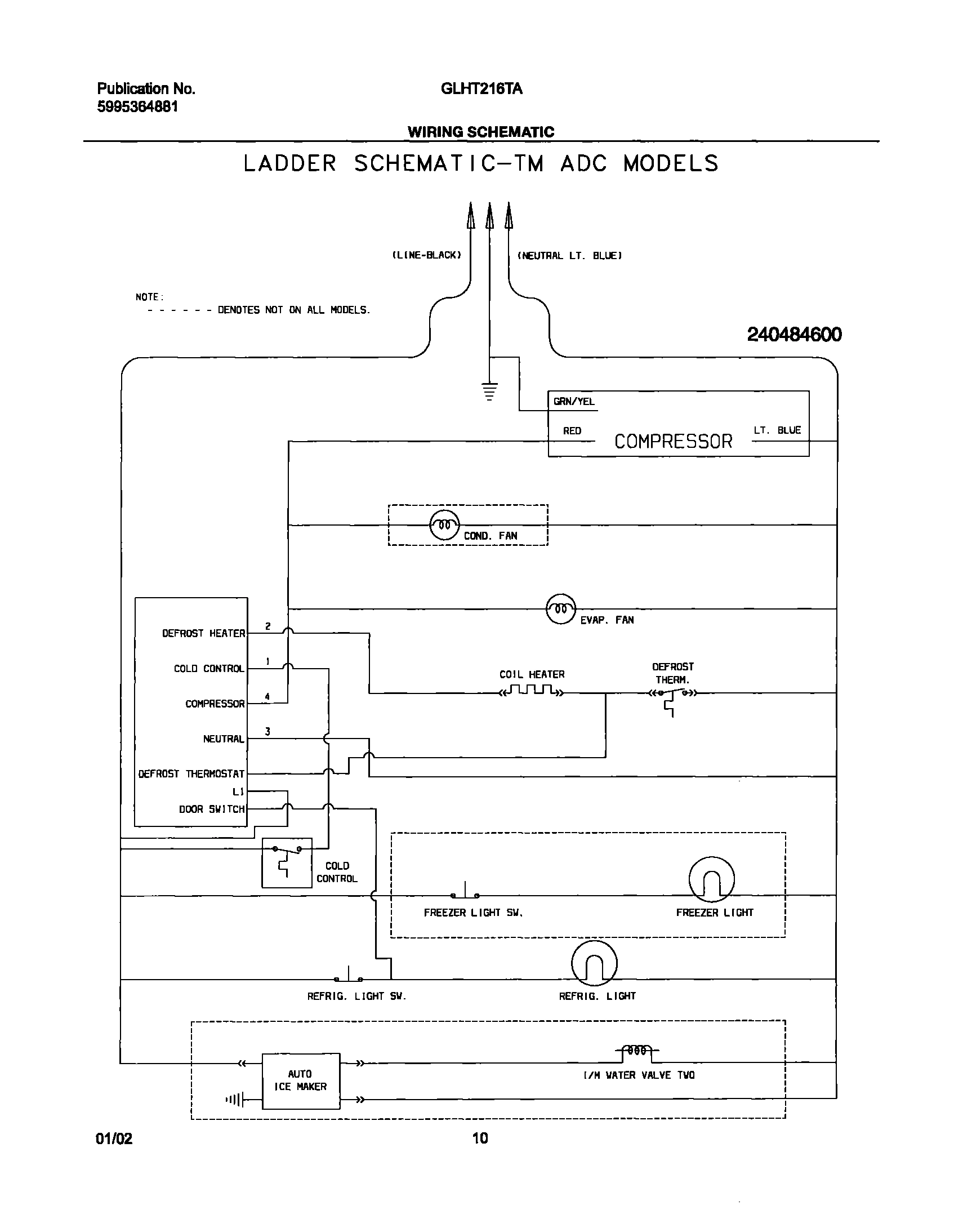 10 - WIRING SCHEMATIC
