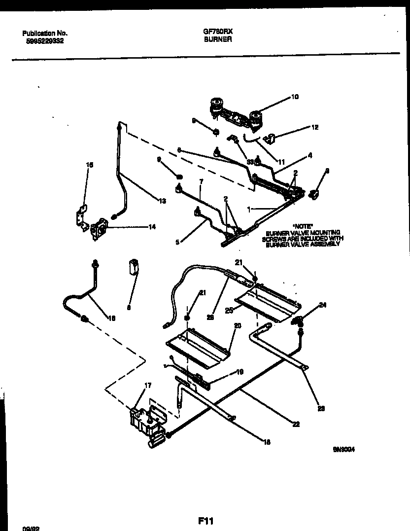 03 - BURNER, MANIFOLD AND GAS CONTROL