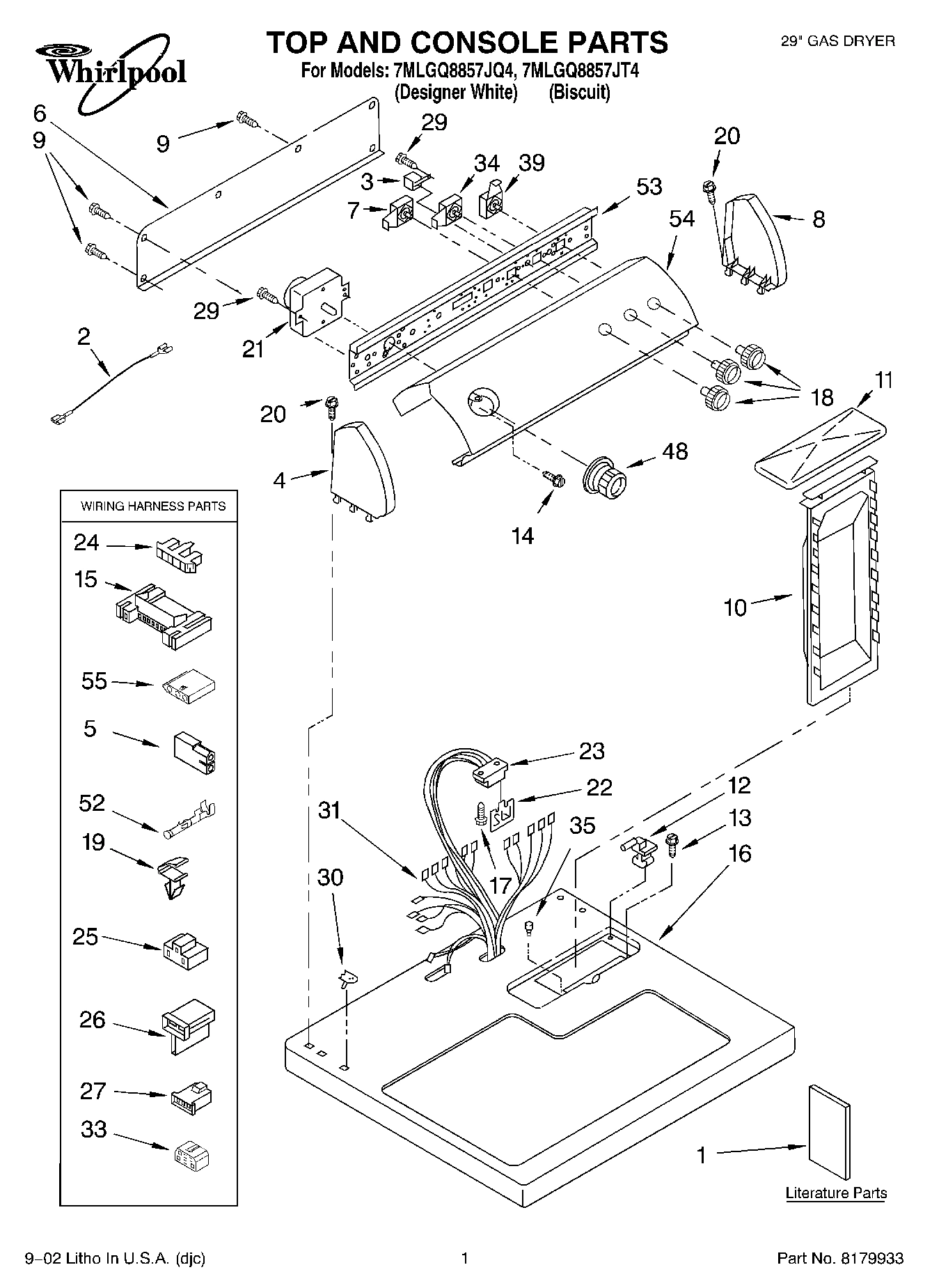 01 - TOP AND CONSOLE, LITERATURE