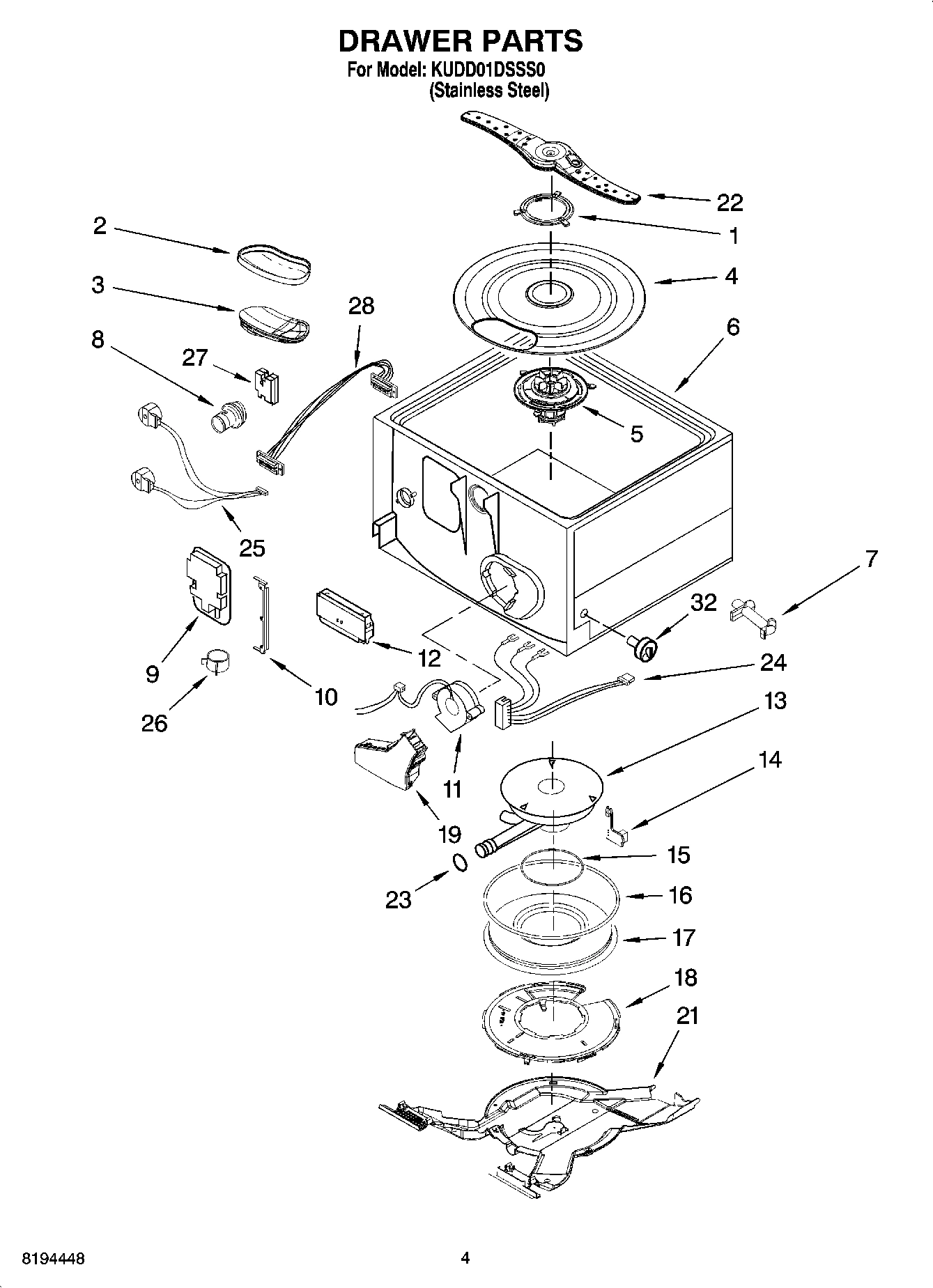 04 - DRAWER PARTS