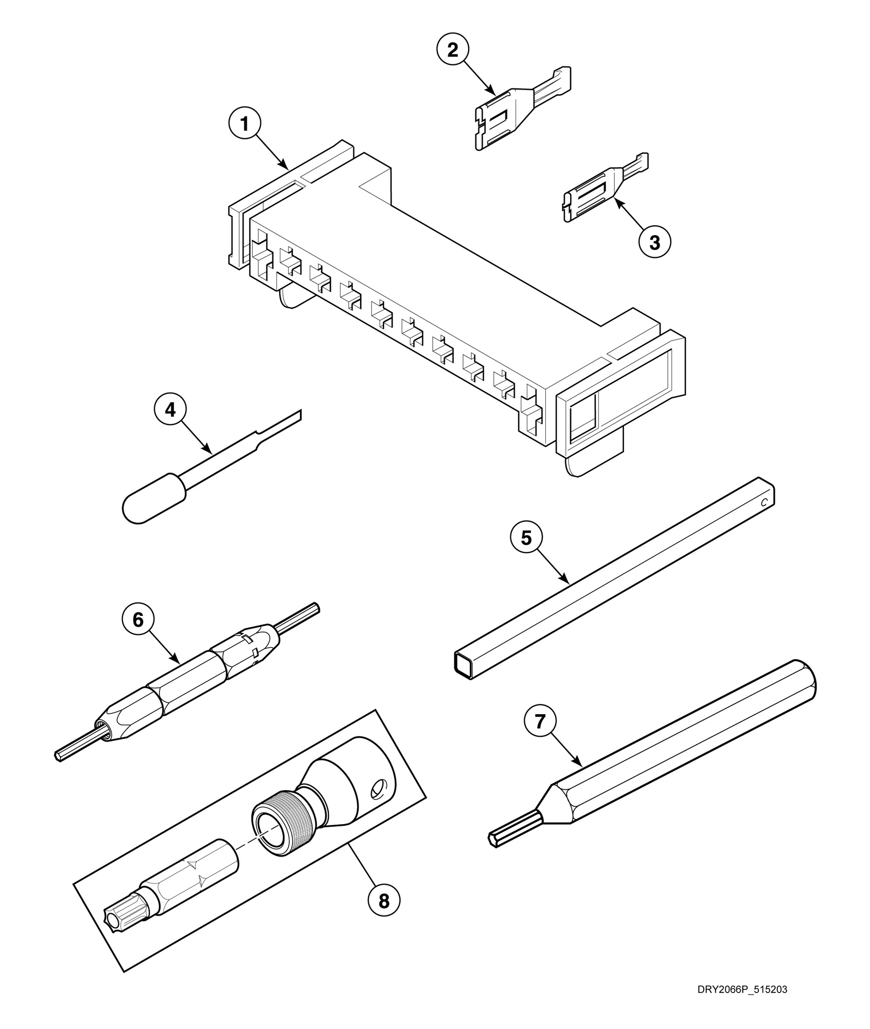 Motor Connection Block and Tools