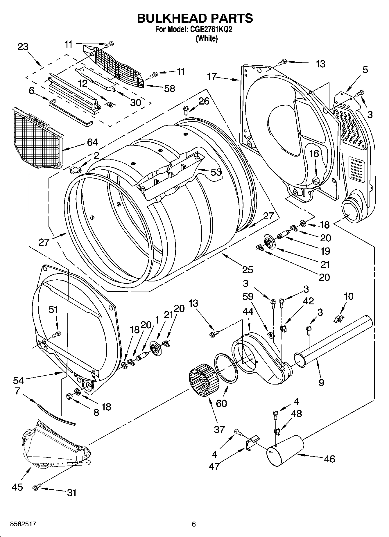 03 - BULKHEAD PARTS AND OPTIONAL PARTS (NOT INCLUDED)