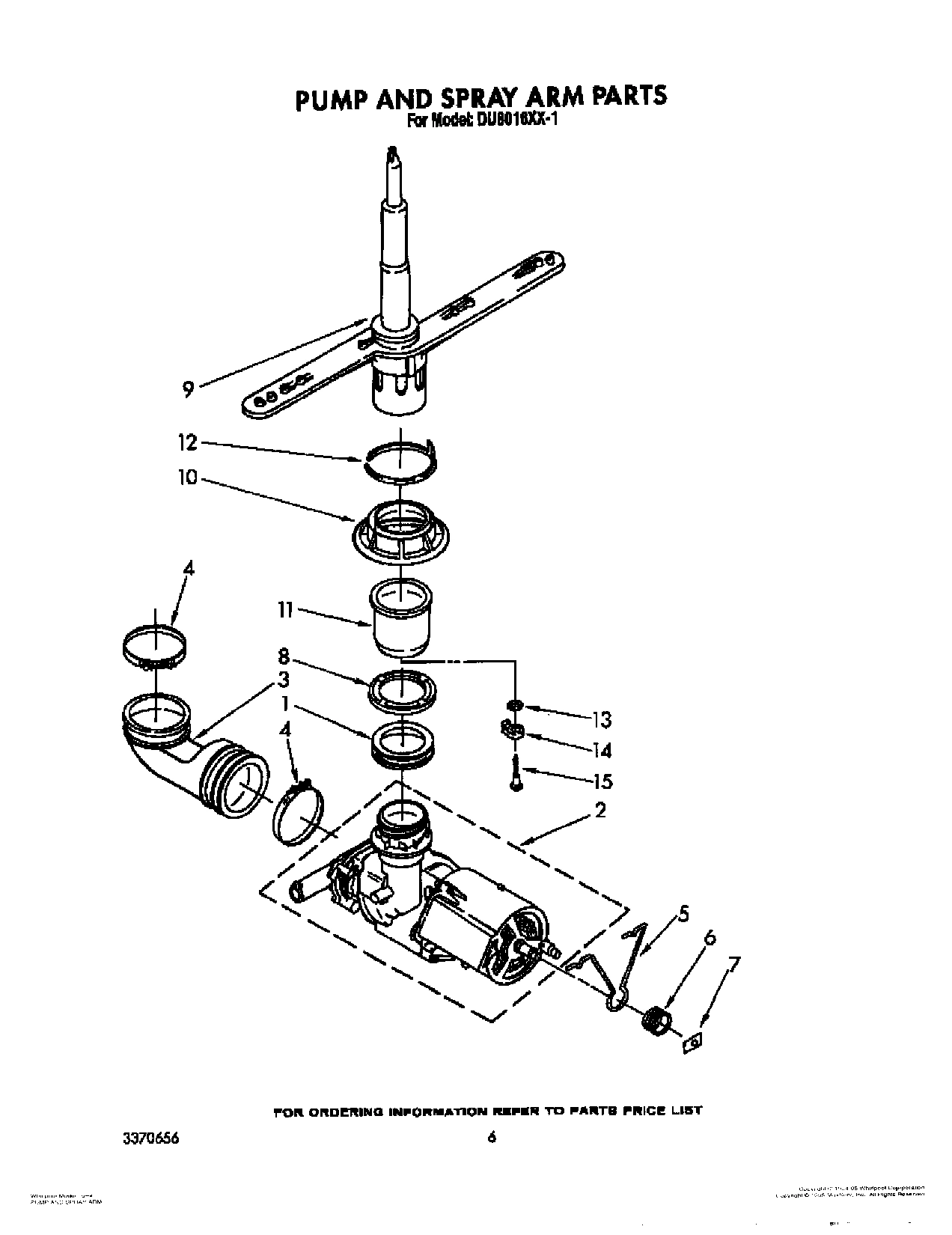 05 - PUMP AND SPRAY ARM