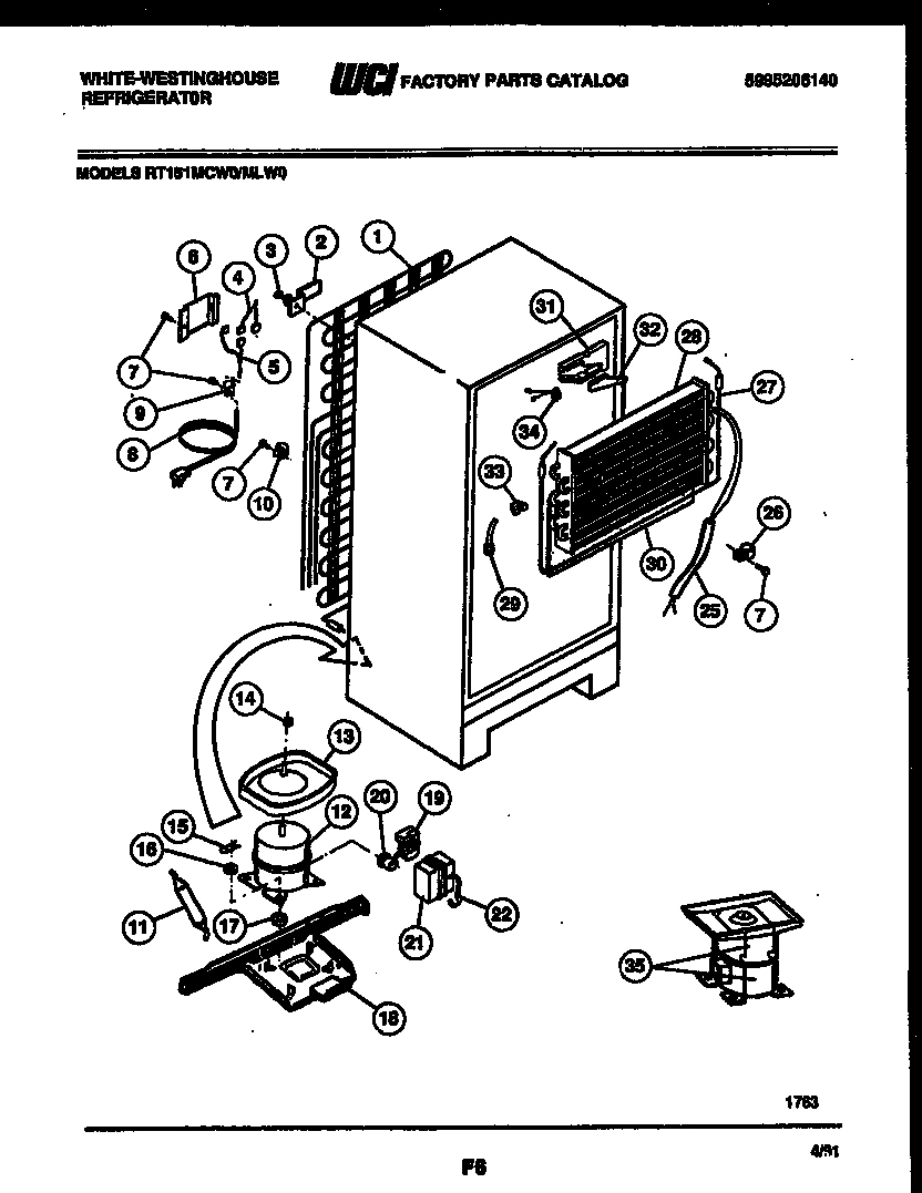 05 - SYSTEM AND AUTOMATIC DEFROST PARTS