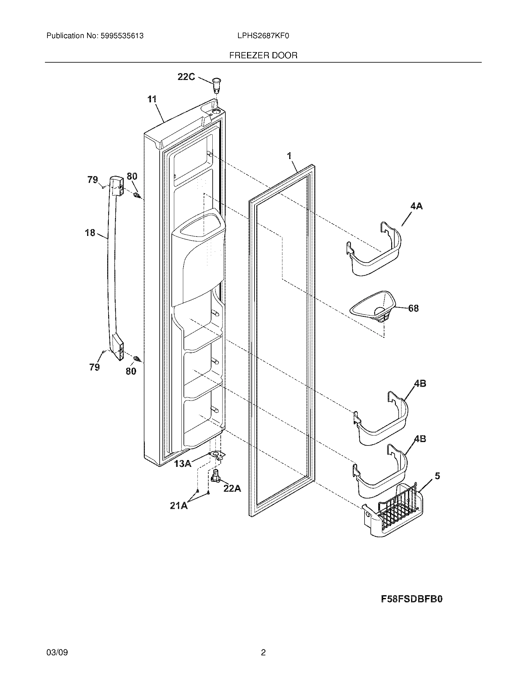 03 - FREEZER DOOR