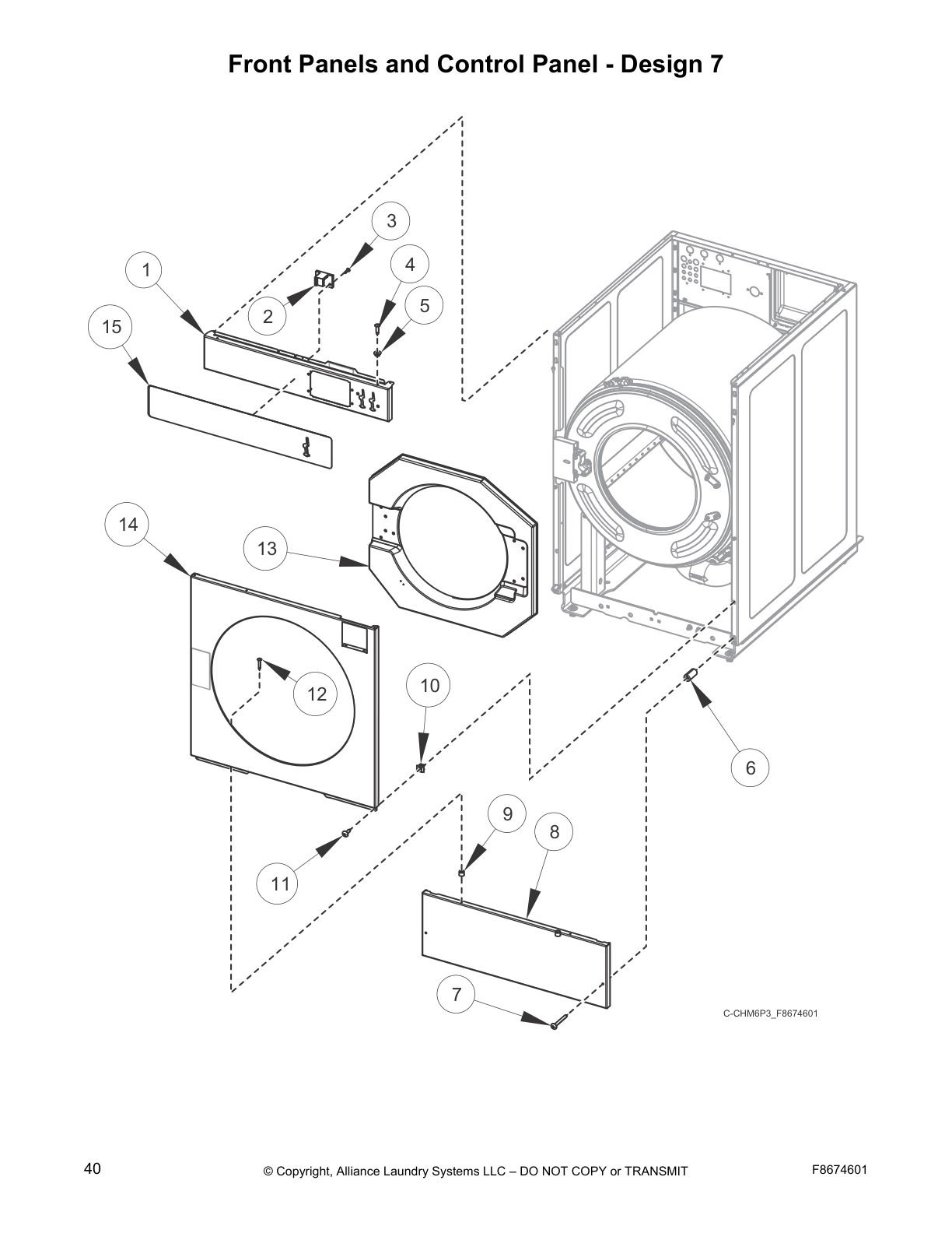 Front Panels and Control Panel - Design 7
