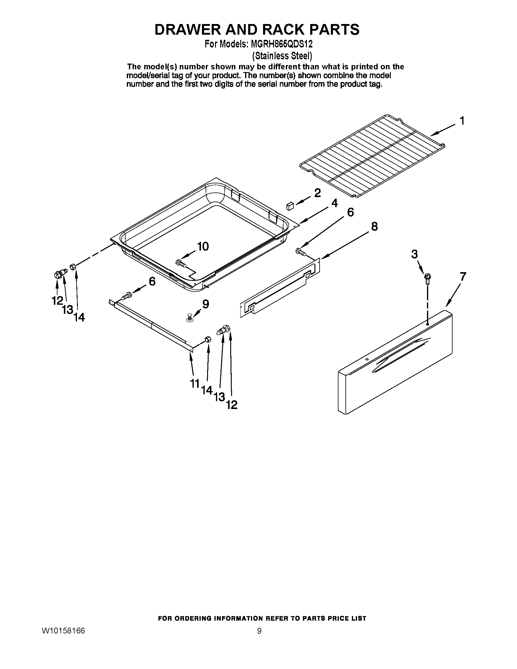 06 - DRAWER AND RACK PARTS