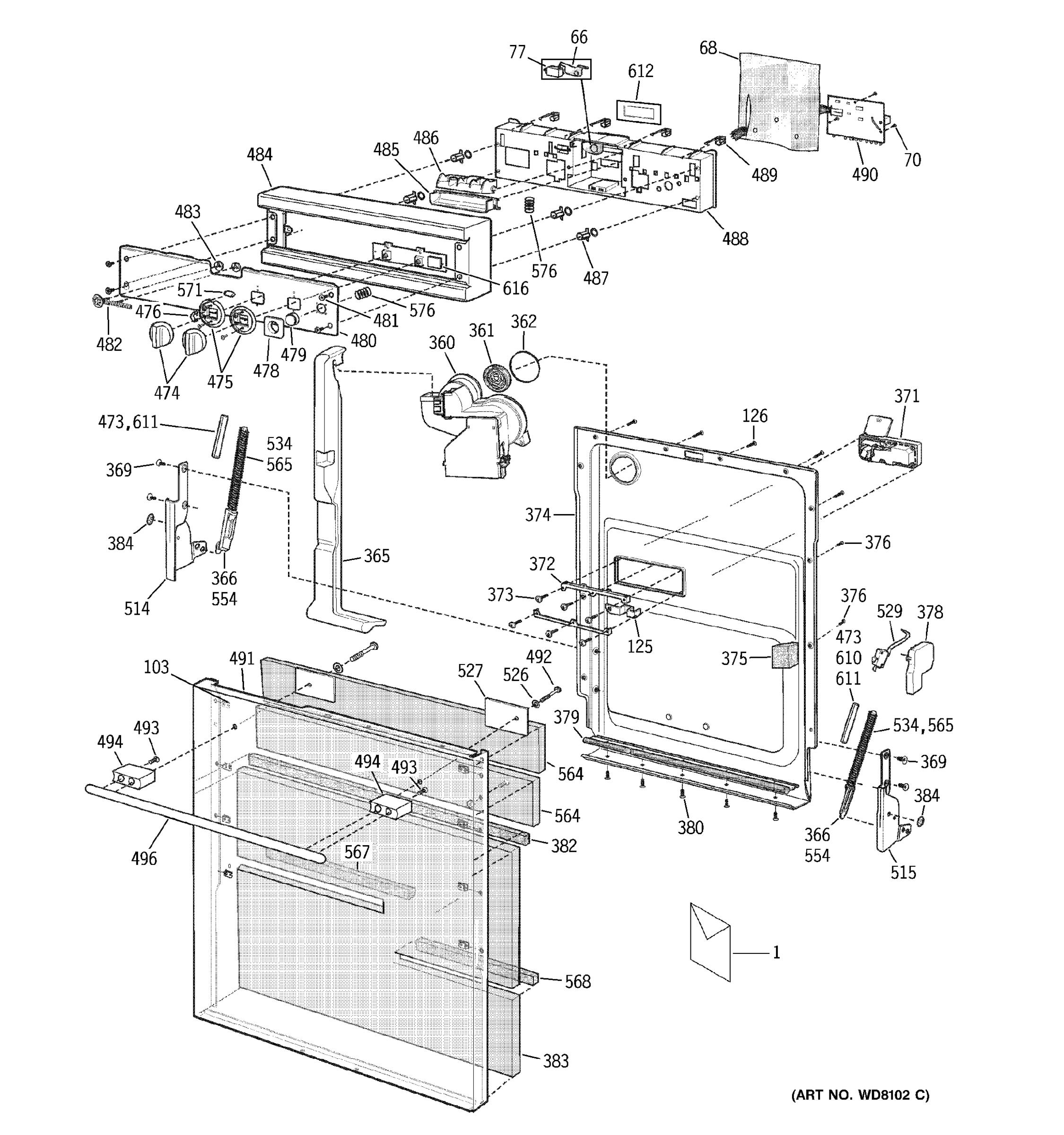 DOOR ASSEMBLY