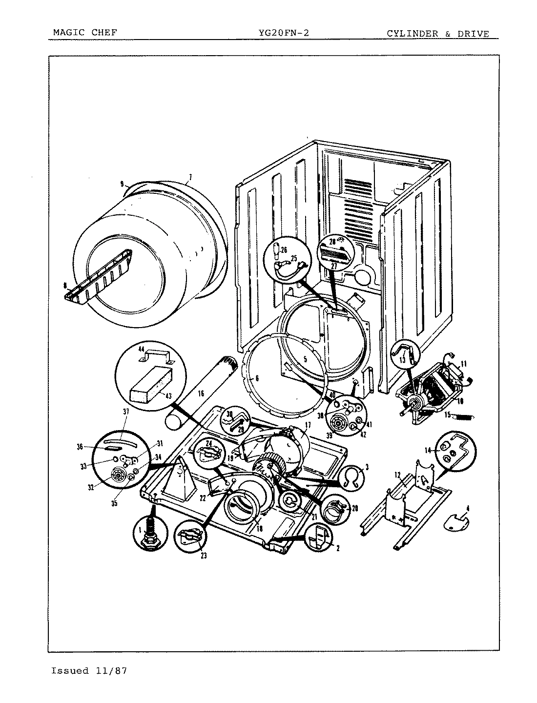 02 - CYLINDER & DRIVE