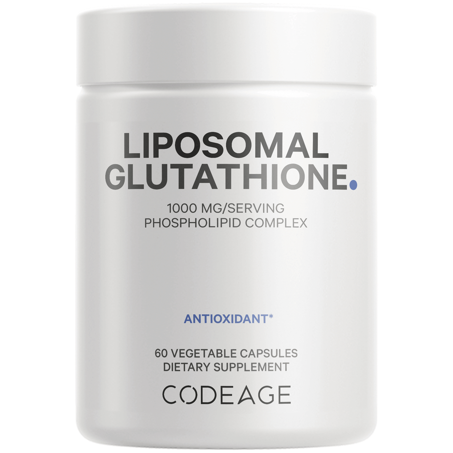 Codeage Liposomal Glutathione Supplement Vitamin | 1000 mg | 60 Veg Caps