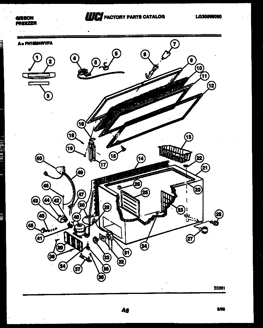 02 - CHEST FREEZER PARTS