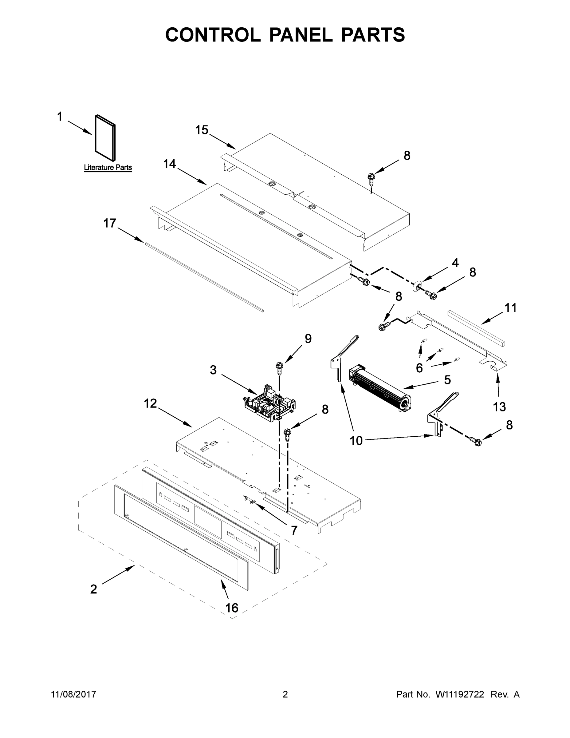 02 - CONTROL PANEL PARTS