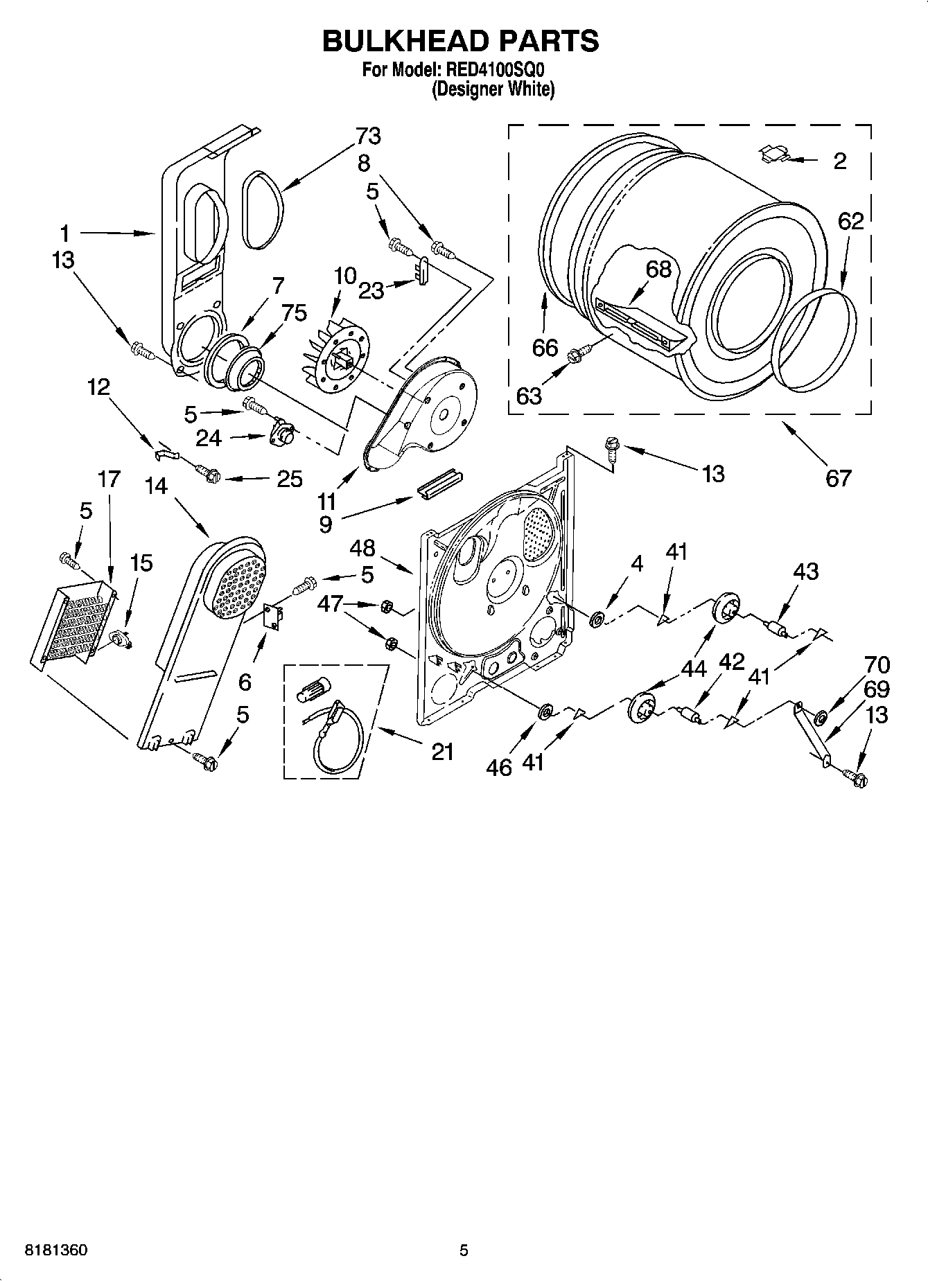 03 - BULKHEAD PARTS, OPTIONAL PARTS (NOT INCLUDED)