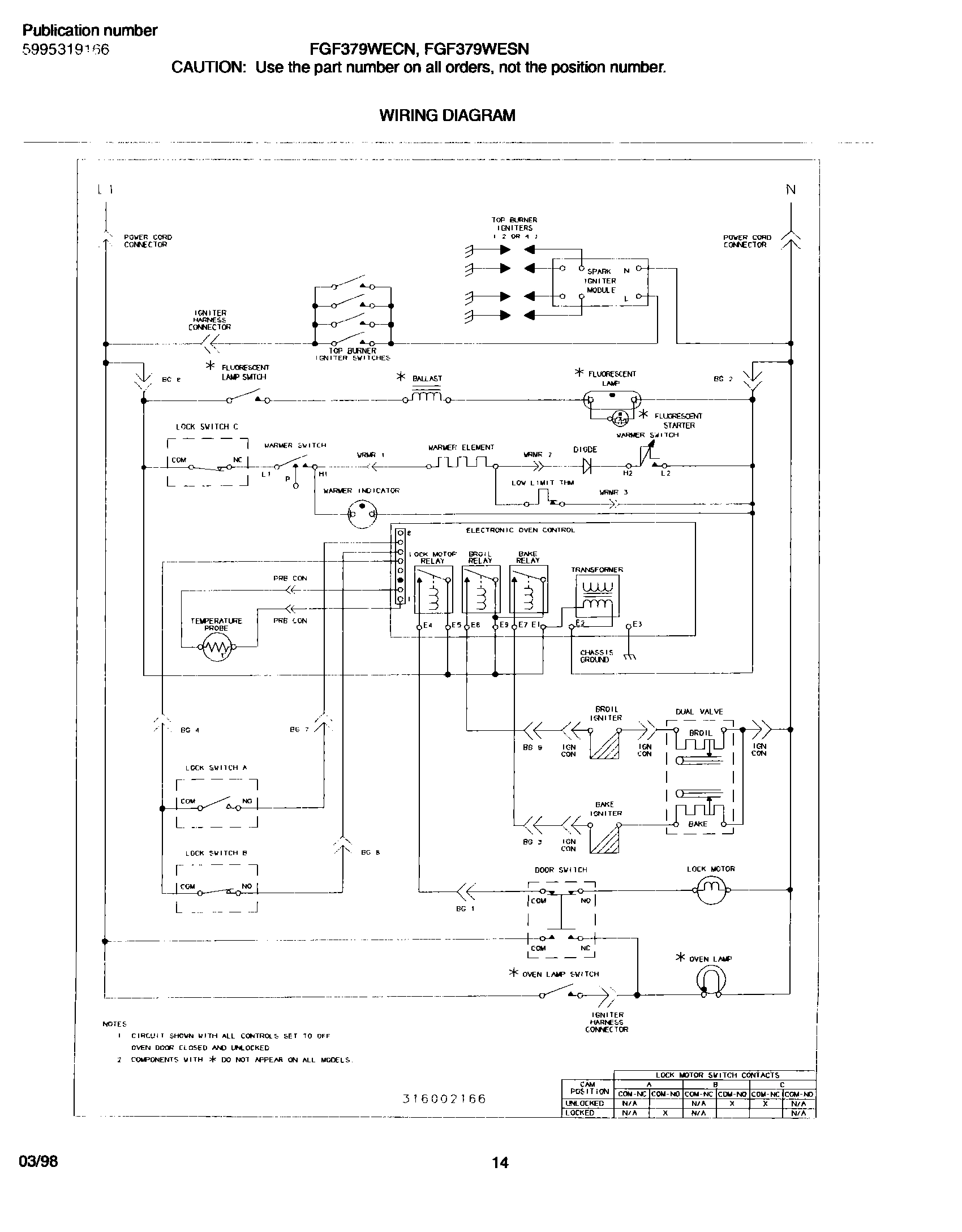 14 - WIRING DIAGRAM