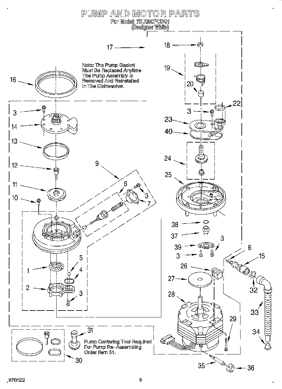 04 - PUMP AND MOTOR