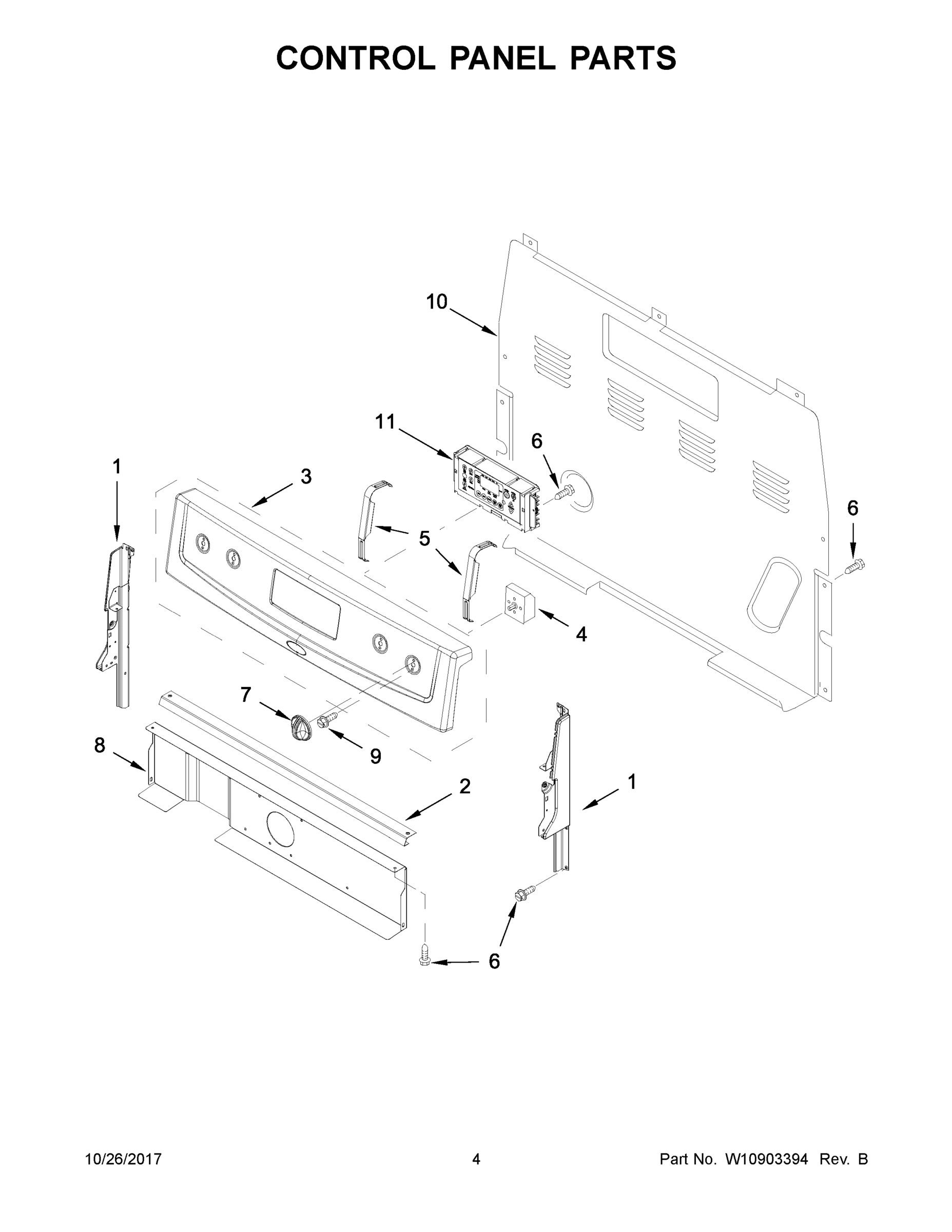 03 - CONTROL PANEL PARTS