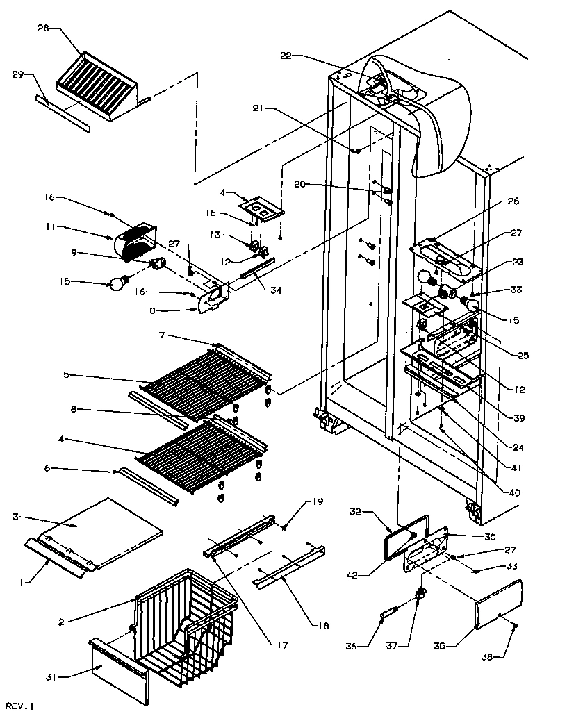 07 - FZ SHELVING AND REF LIGHT