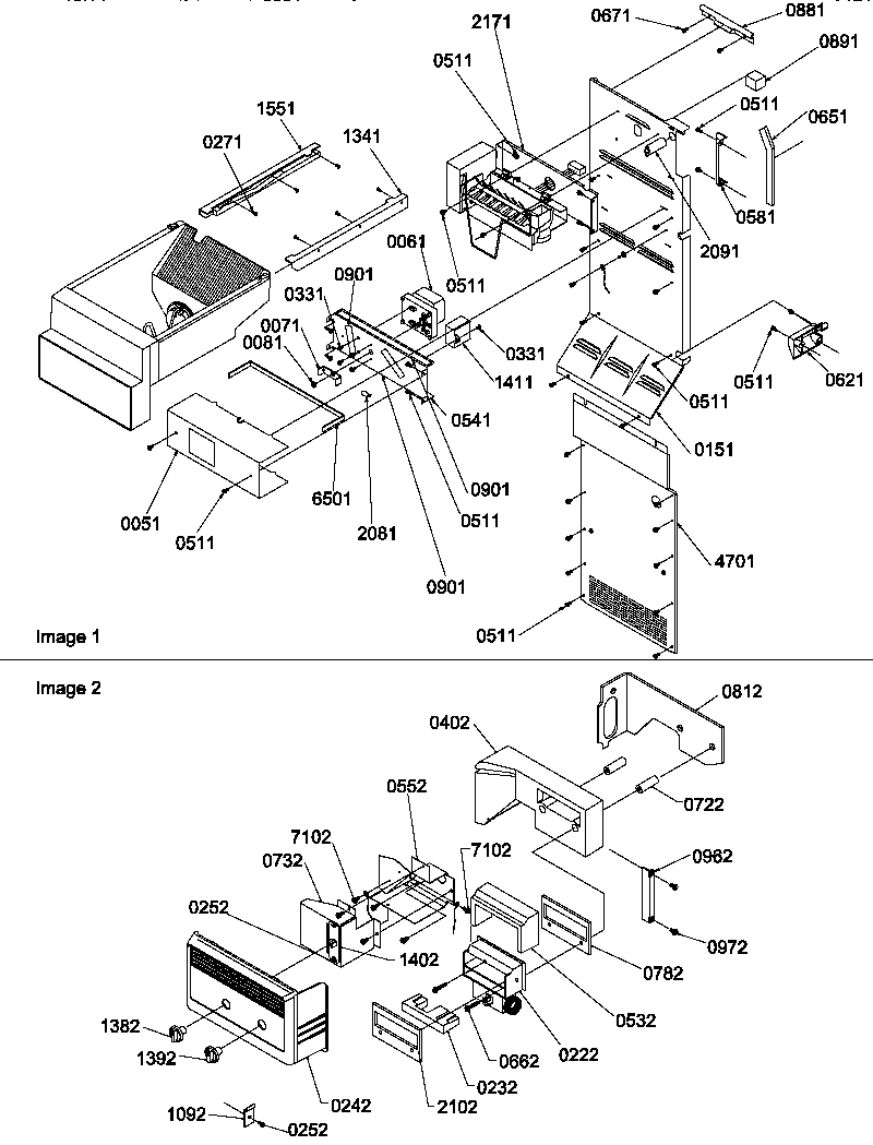 08 - ICE MAKER/CONTROL ASSY