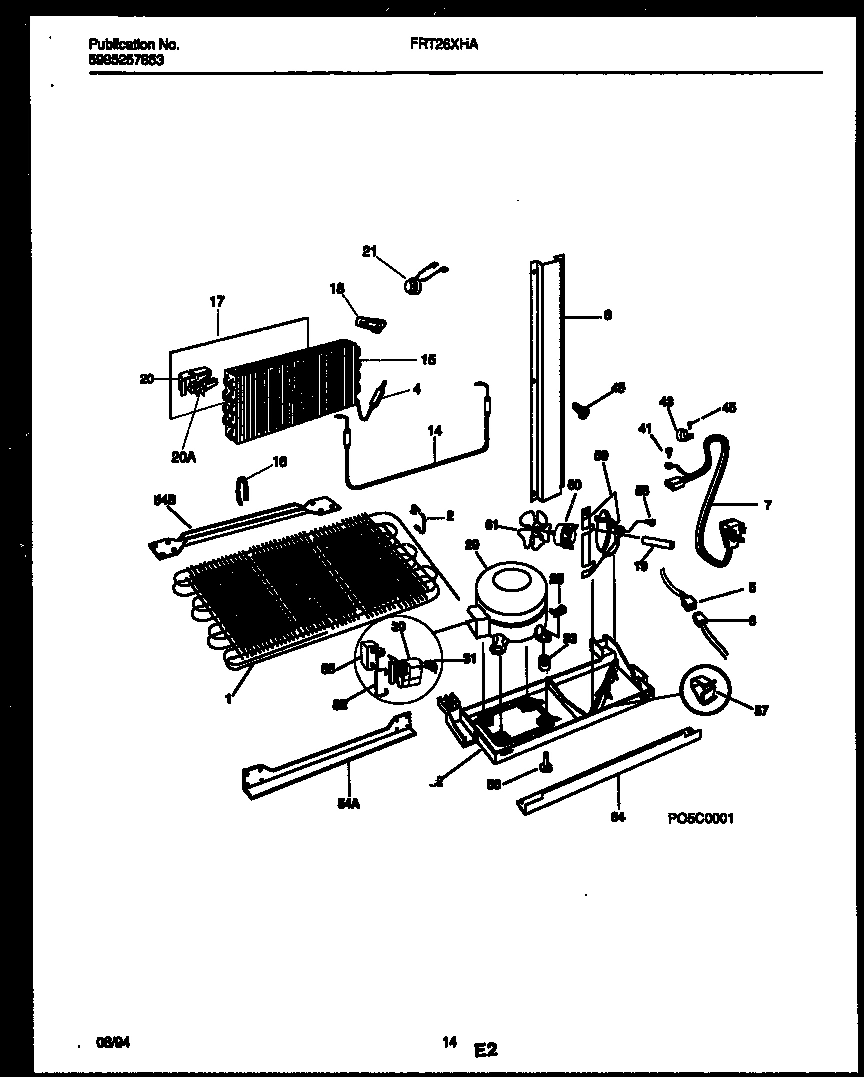 08 - SYSTEM AND AUTOMATIC DEFROST PARTS