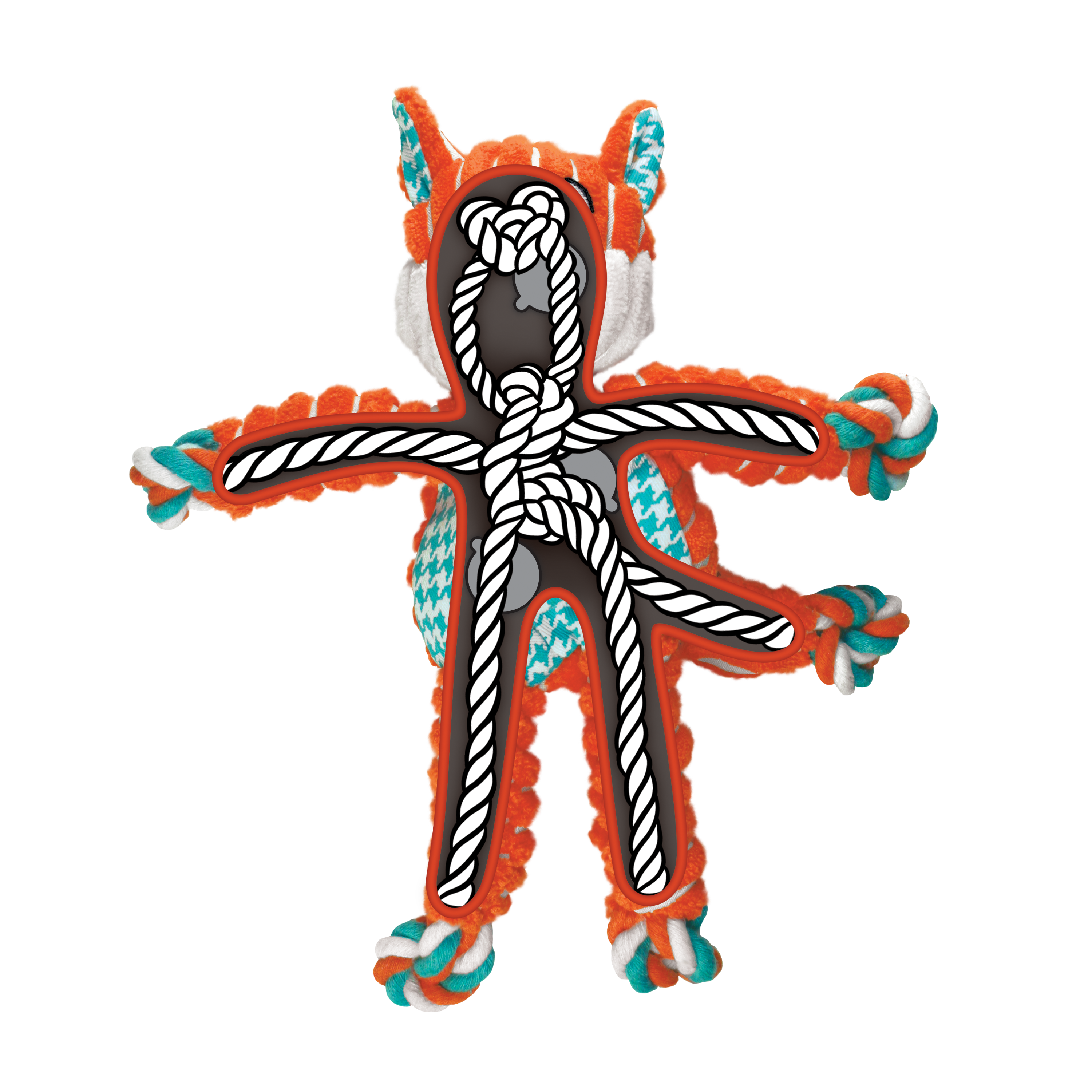 Floppy Knots Fox educational1 imagen de producto