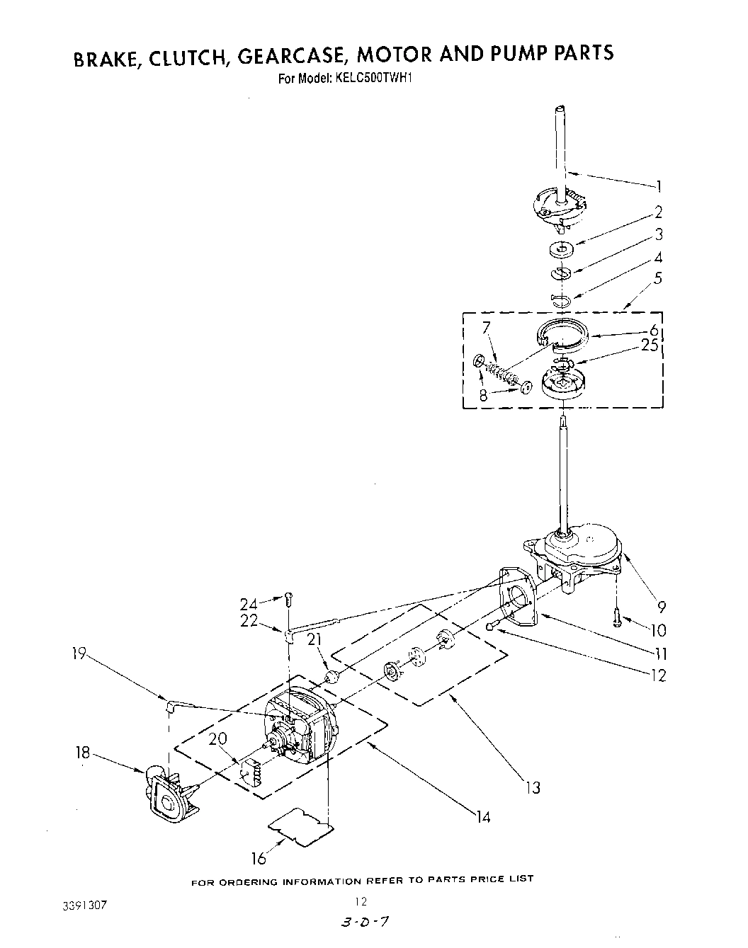 09 - BRAKE, CLUTCH, GEARCASE, MOTOR AND PUMP