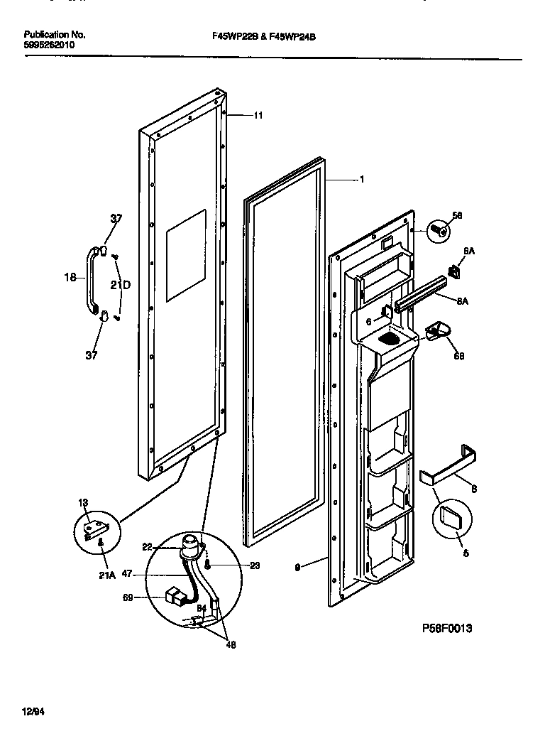 02 - FREEZER COMPARTMENT DOOR