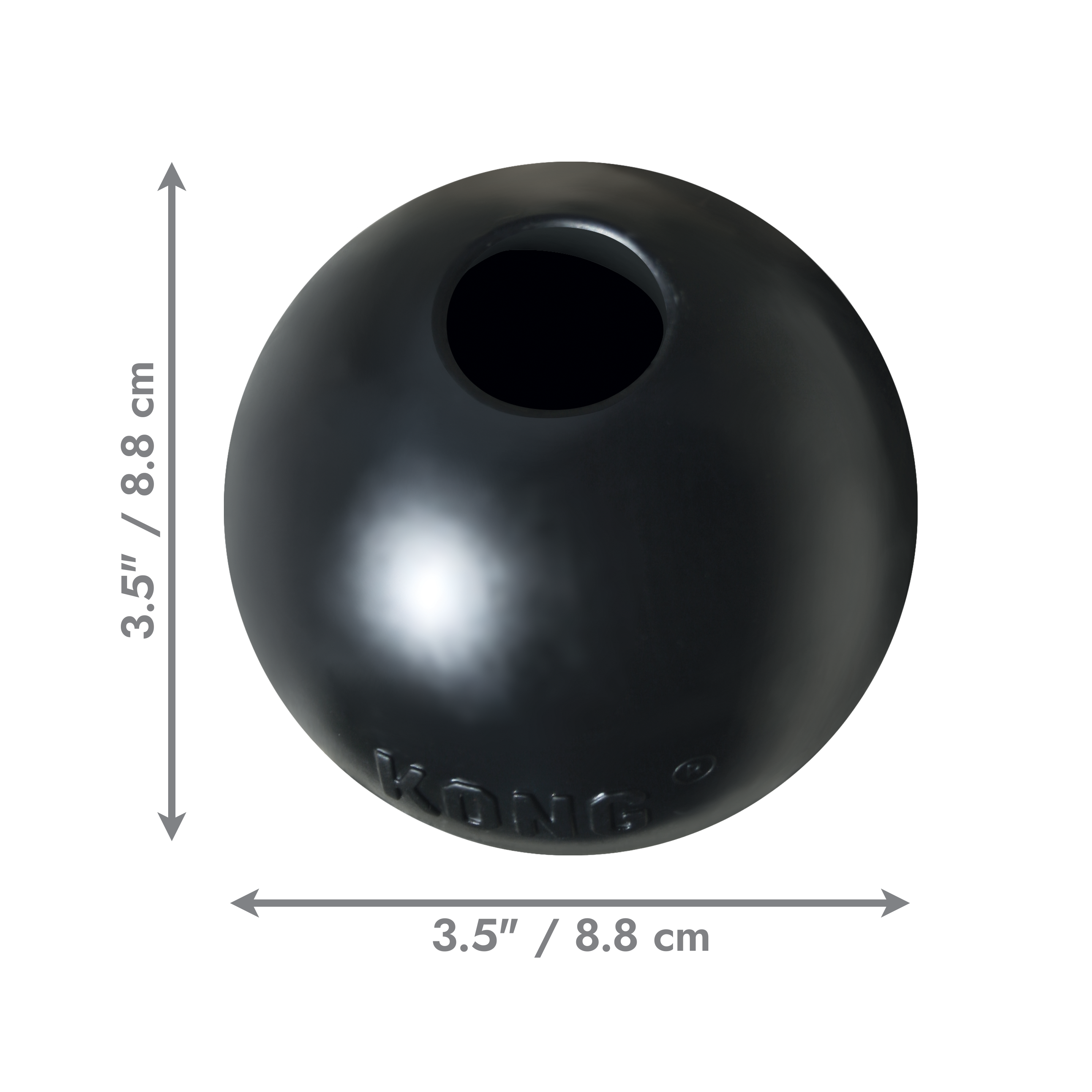 KONG Extreme Ball w/Hole dimoffpack product image