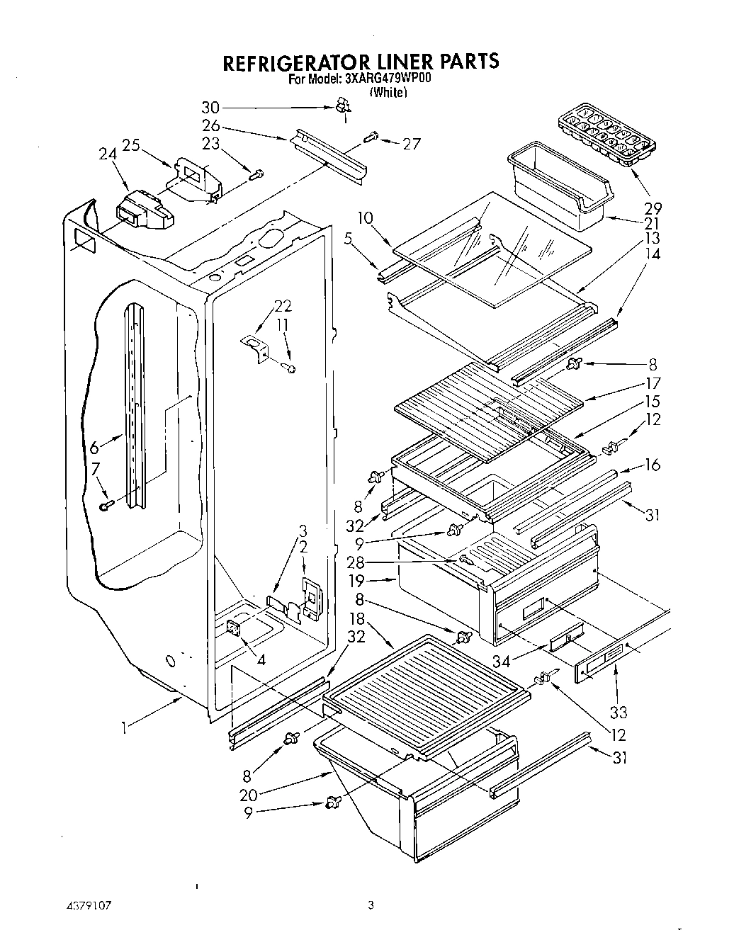 02 - REFRIGERATOR LINER