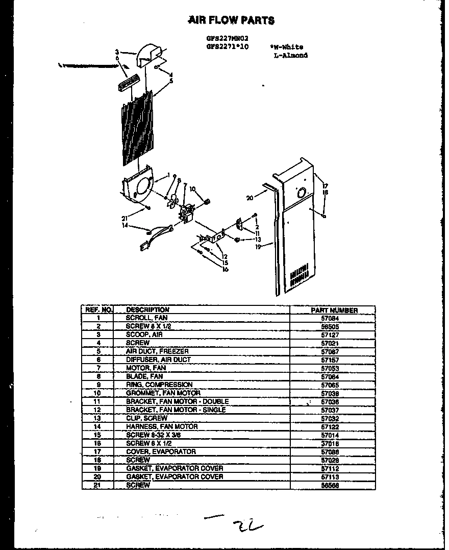 01 - AIR FLOW PARTS