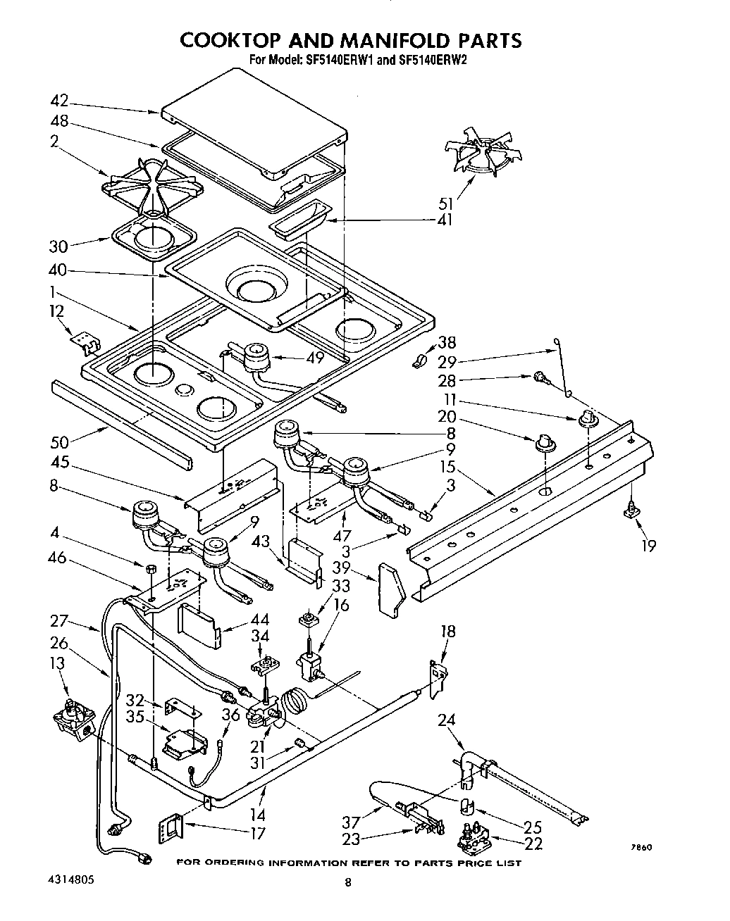 07 - COOKTOP AND MANIFOLD, LIT/OPTIONAL
