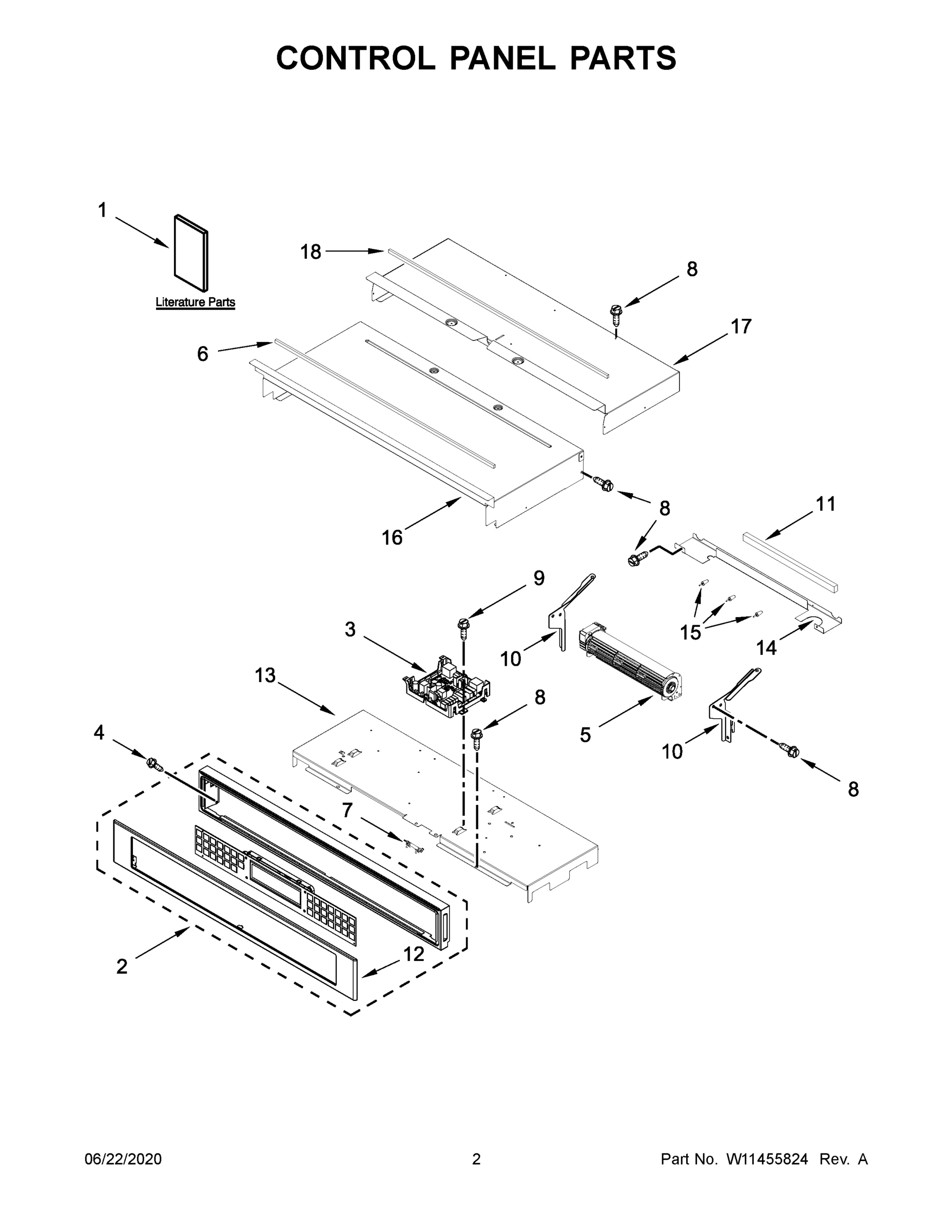 02 - CONTROL PANEL PARTS