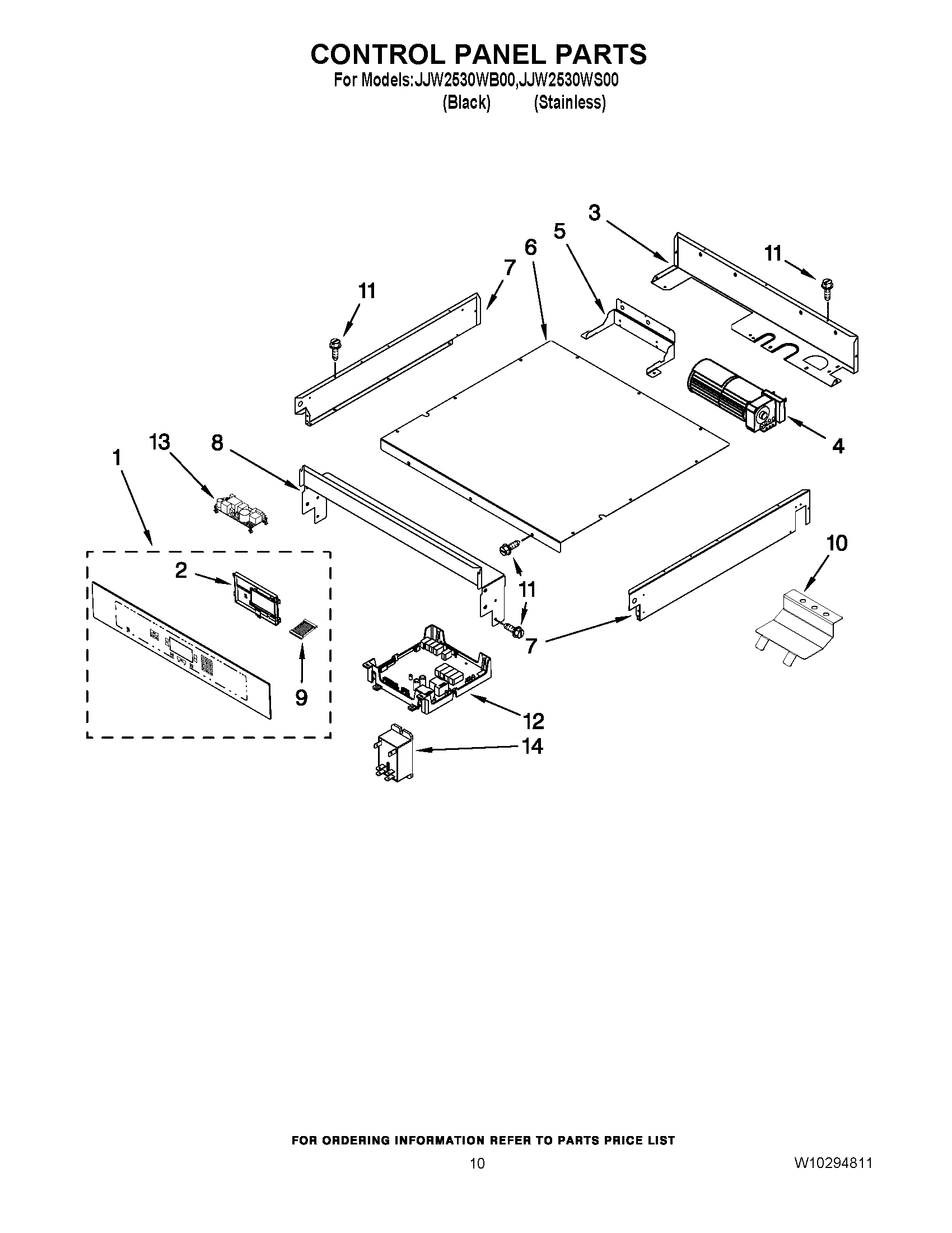 06 - CONTROL PANEL PARTS