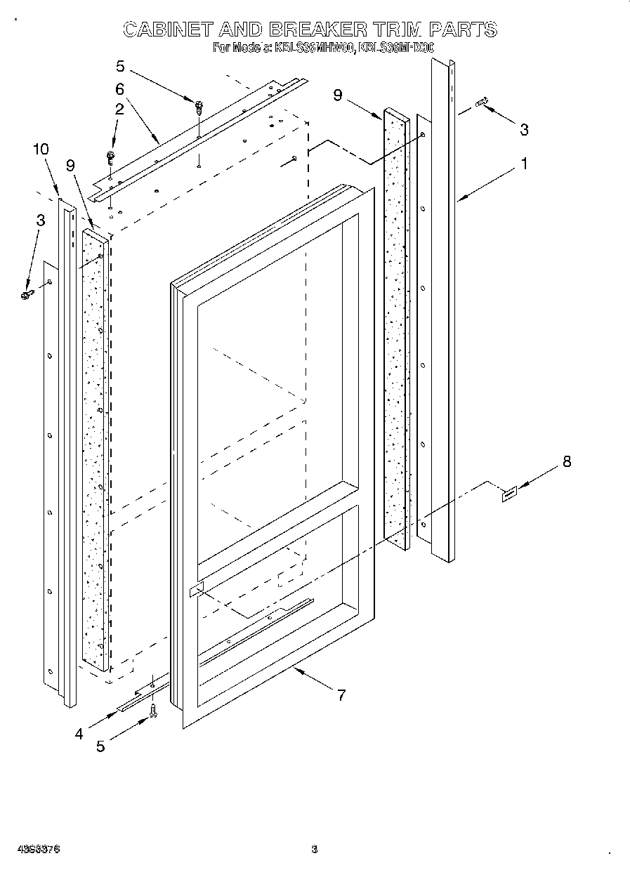 02 - CABINET AND BREAKER TRIM