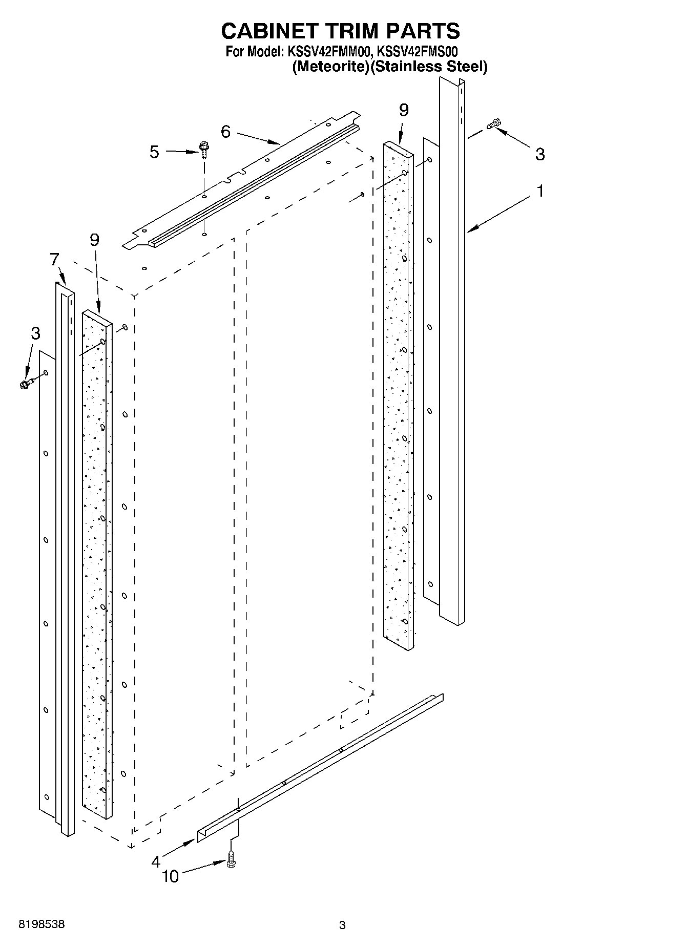02 - CABINET TRIM PARTS
