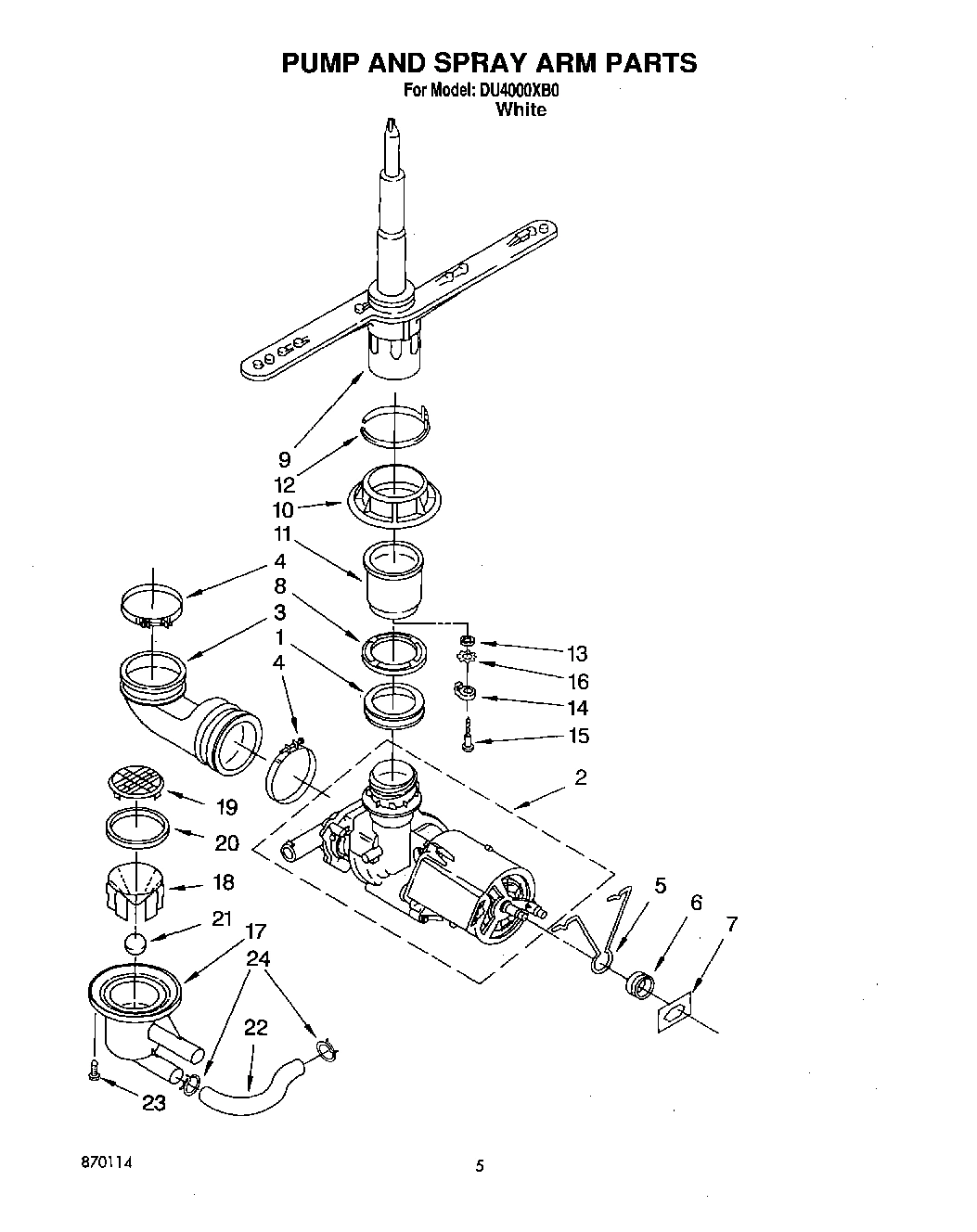 04 - PUMP AND SPRAY ARM