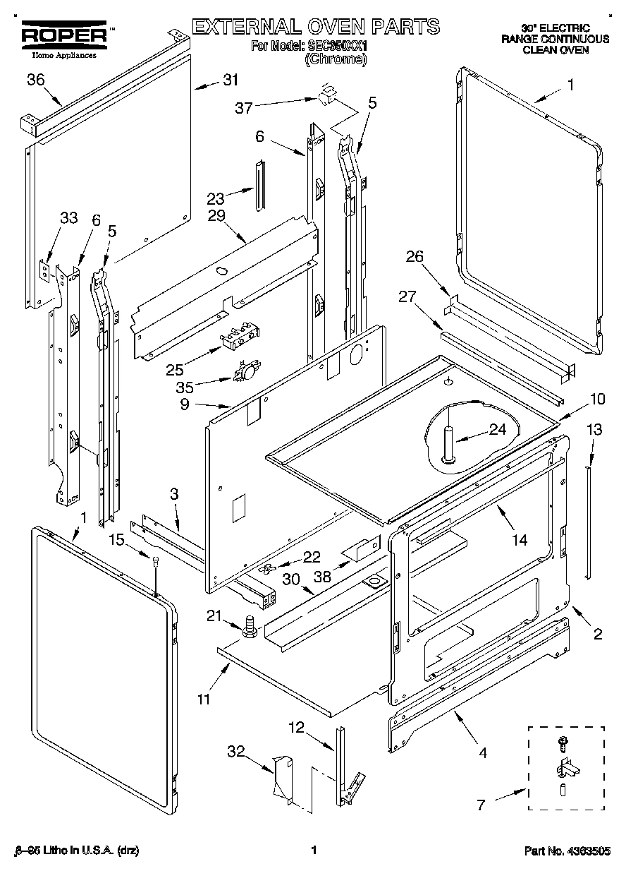 01 - EXTERNAL OVEN, LITERATURE