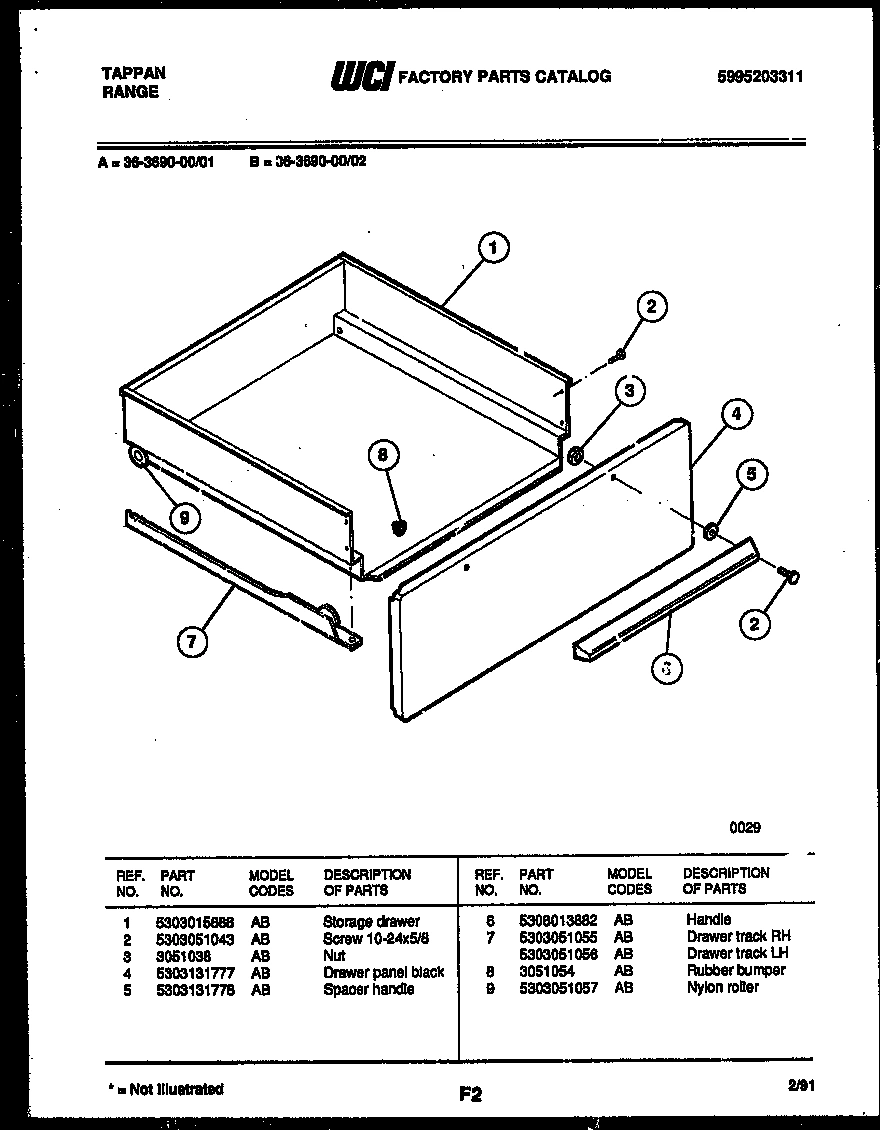 05 - DRAWER PARTS